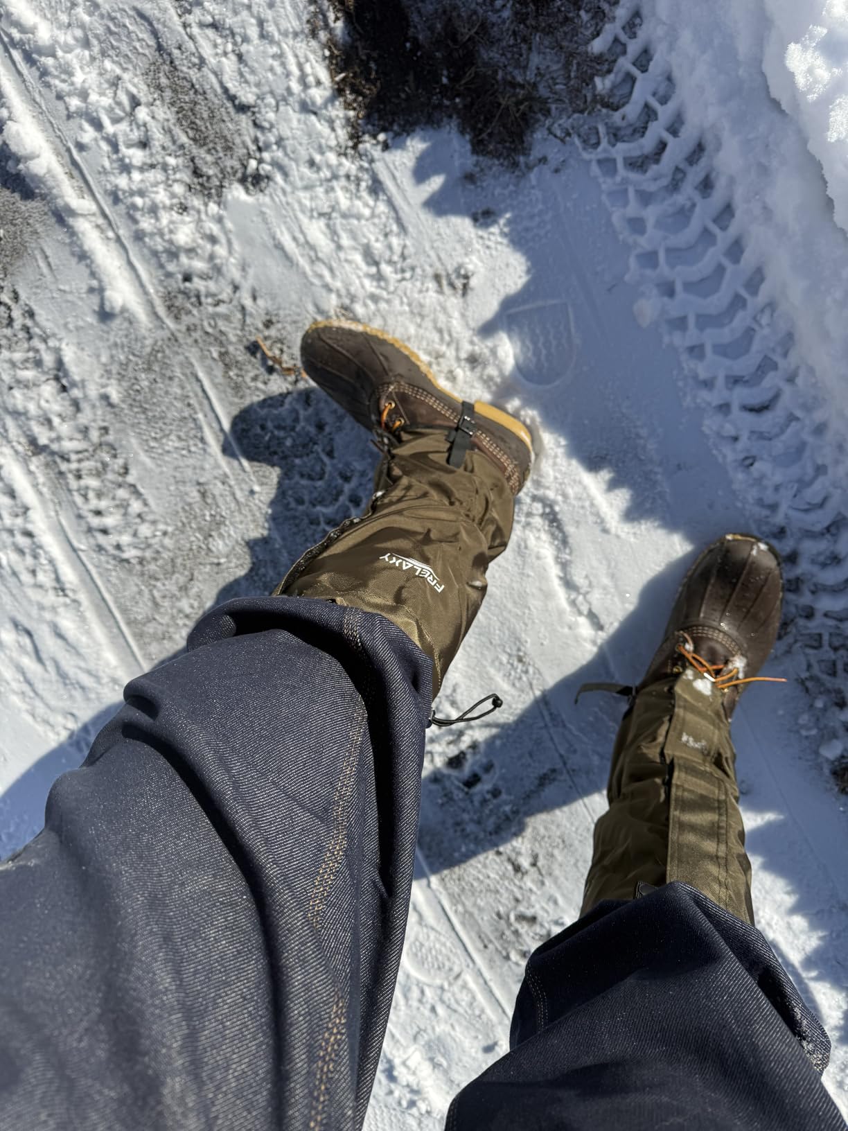 Frelaxy Leg Gaiters Ultra HIGH-Performance Hunting Gaiters Hiking Gaiters customer photo 2