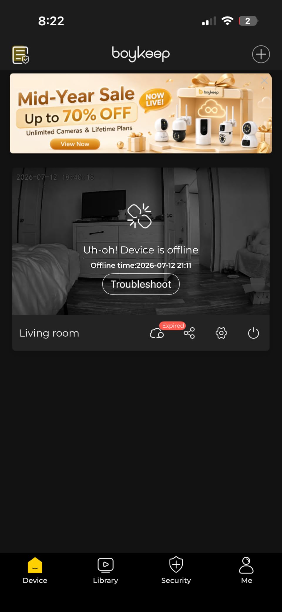 BoyKeep Indoor Camera - 2K Pet Camera, 5G/2.4GHz WiFi Cam for Baby Monitor with Phone App, 360° Pan & Tilt, 2-Way Audio, Color Night Vision, New for 2026 with 12s Free Cloud Storage customer photo 2