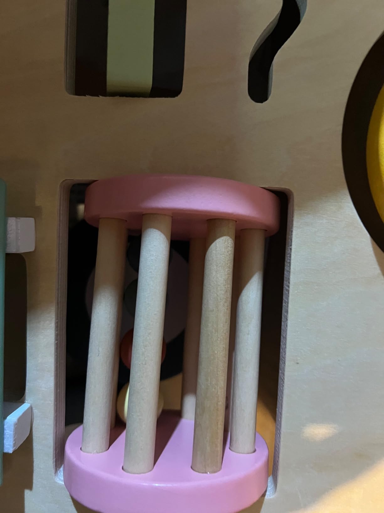 LOL-FUN Wooden Baby Walker with Wheels, Push Toy for Boys Girls 12 Months customer photo 1