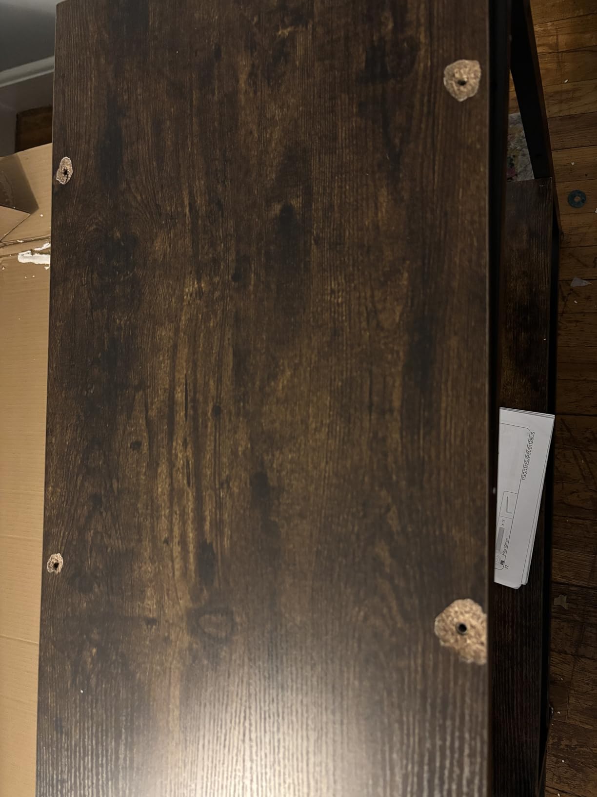 Bestier 40-50 Gallon Fish Tank Stand with Power Outlet, Rustic Brown, 36x19 customer photo 2