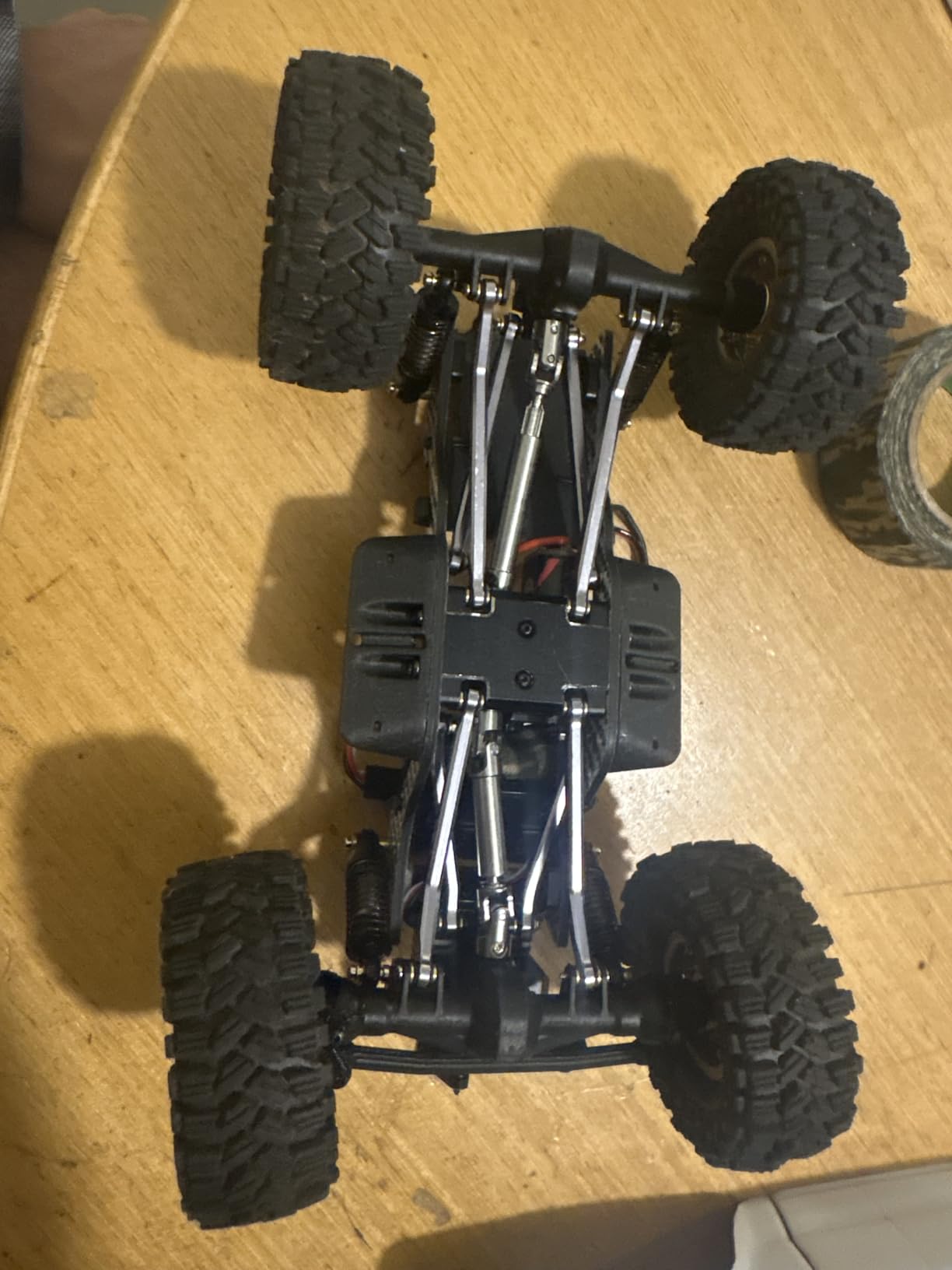 RampCrab Carbon Fiber Chassis Kit for SCX24, 7° Angled Skid, LCG Chassis Kit for Axial SCX24 C10 Upgrade Parts, JLU, Bronco, Deadbolt customer photo 2