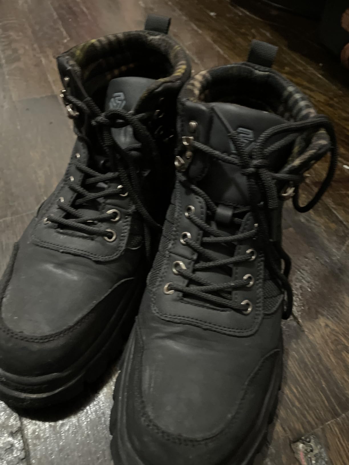 KELODON Waterproof Steel Toe Boots For Men-6 Inch Comfortable Mens Safety Work Boots Indestructible Steel Toe Shoes Lightweight Non Slip Puncture Resistant Industrial Construction Boot customer photo 1