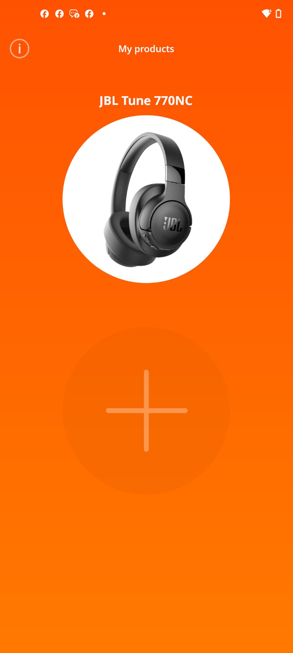 JBL Tune 770NC - Wireless Over-Ear Headphones - Black customer photo 2