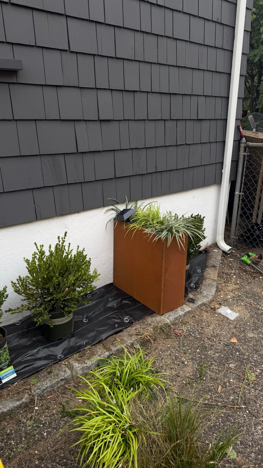 Corten Steel Planter 24