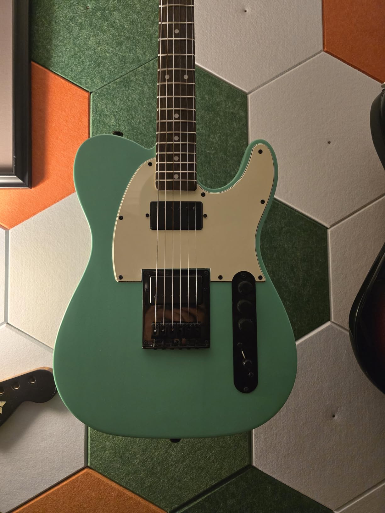 Fender Squier Debut Beginner Telecaster Electric Guitar, 2-Color Sunburst | Starter electric guitar, free lessons included, 2-year warranty, satin urethane finish, kids and adults customer photo 1