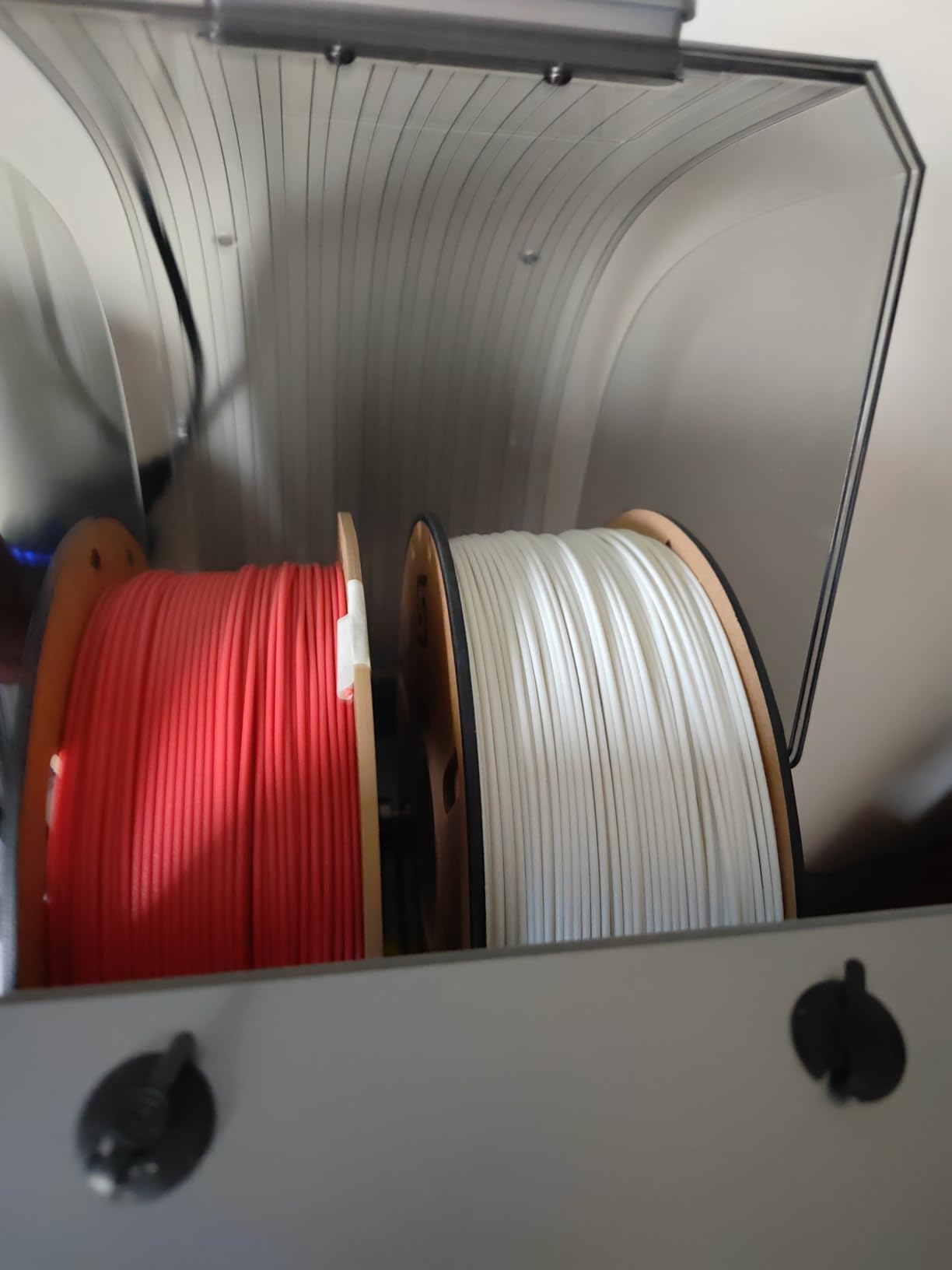 2026 New Creality Space PI Filament Dryer Plus, Dual-Spool 3D Printing Filament Dryer Box, Adjustable Temp 45°C-70°C, 360° Hot-Air & Real-Time Humidity Monitor, 12 Filament Presets customer photo 1