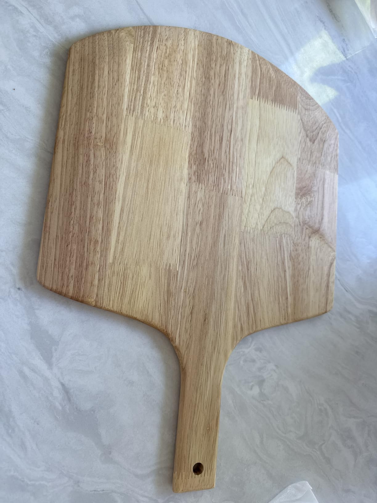 Gyreuni 16'' Cordierite Pizza Stone for Oven and Grill with Pizza Peel Set customer photo 2
