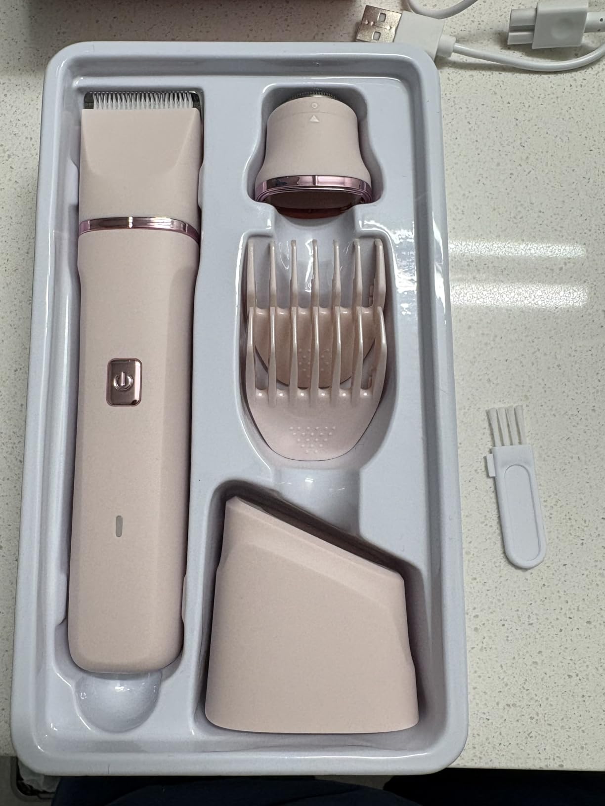 Risina 2-in-1 Bikini Trimmer for Women, Electric Razors for Women, Gifts customer photo 2