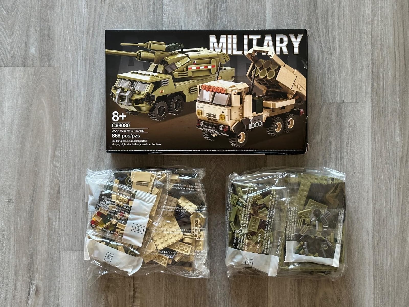 Military Vehicles Building Set, M142 HIMARS and Dana M2 Howitzer Army Truck Toy Model Kit, Poseable Build and Display Set for Kids, Teens, Fans, and Collectors Ages 8-14 customer photo 2