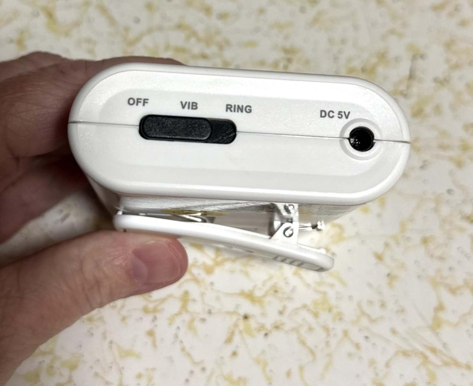 Wireless Caregiver Pager System with 6 Call Buttons and LCD Pager customer photo 2