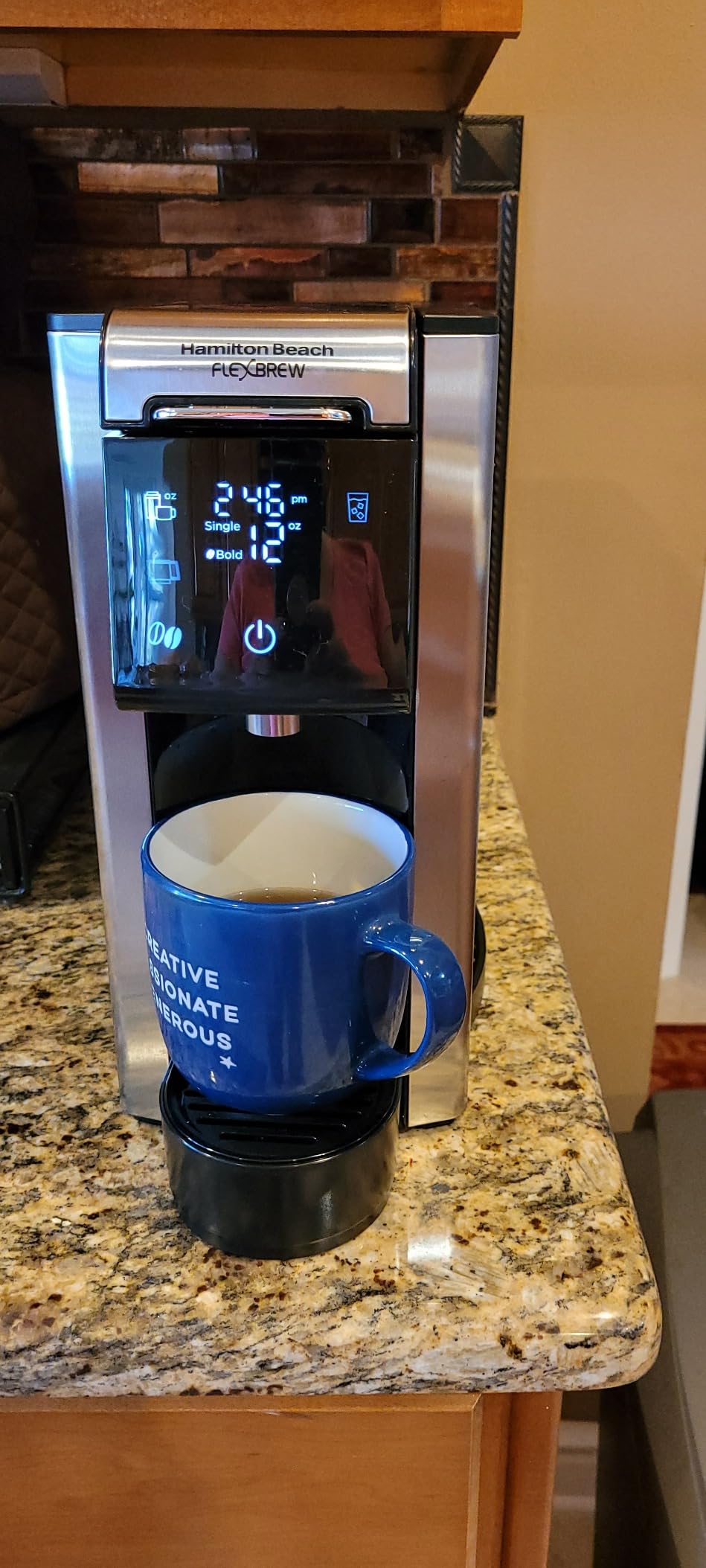 Hamilton Beach Flexbrew Advanced 5-in-1 Drip & Single Serve Coffee Maker customer photo 2