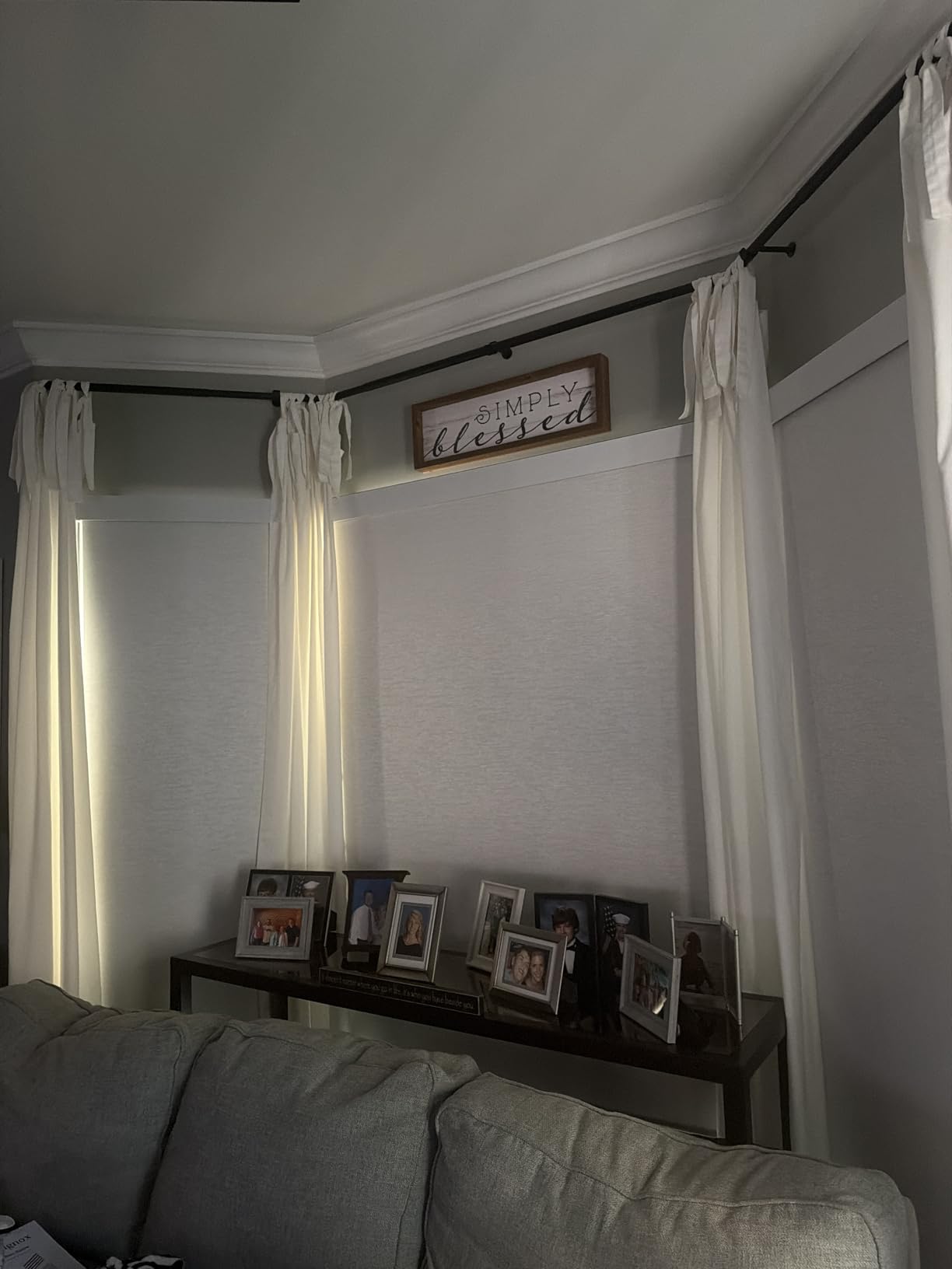 Bringnox Motorized Blinds with Remote, 100% Blackout, Voice Controlled customer photo 1
