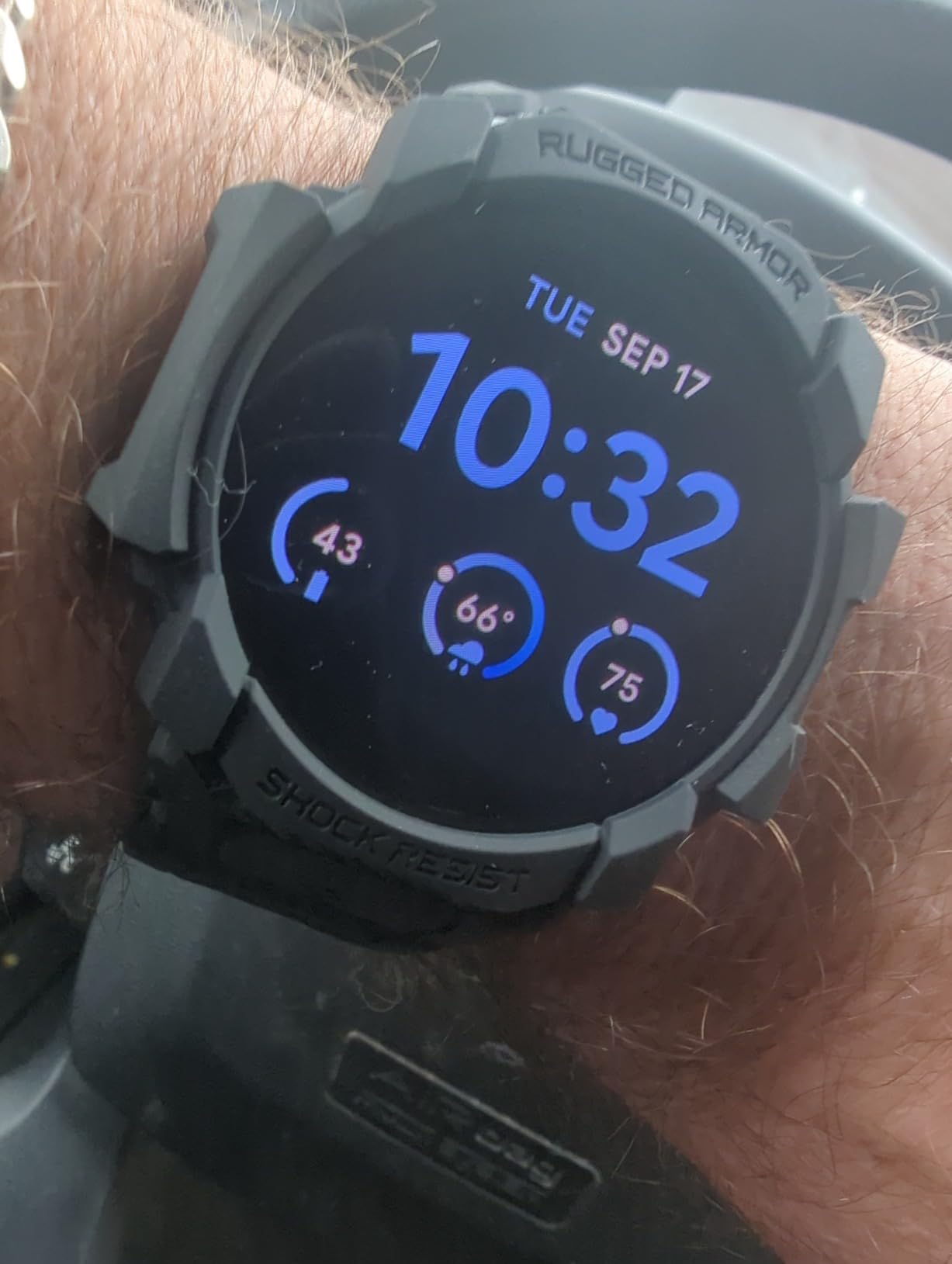Google Pixel Watch 3 (45mm) 2024 Model - Android Smartwatch, Heart Rate Tracking, Fitbit Advanced Running, Fitness Insights, 24-Hour Battery - Polished Silver Aluminum Case - Porcelain Band - LTE customer photo 2