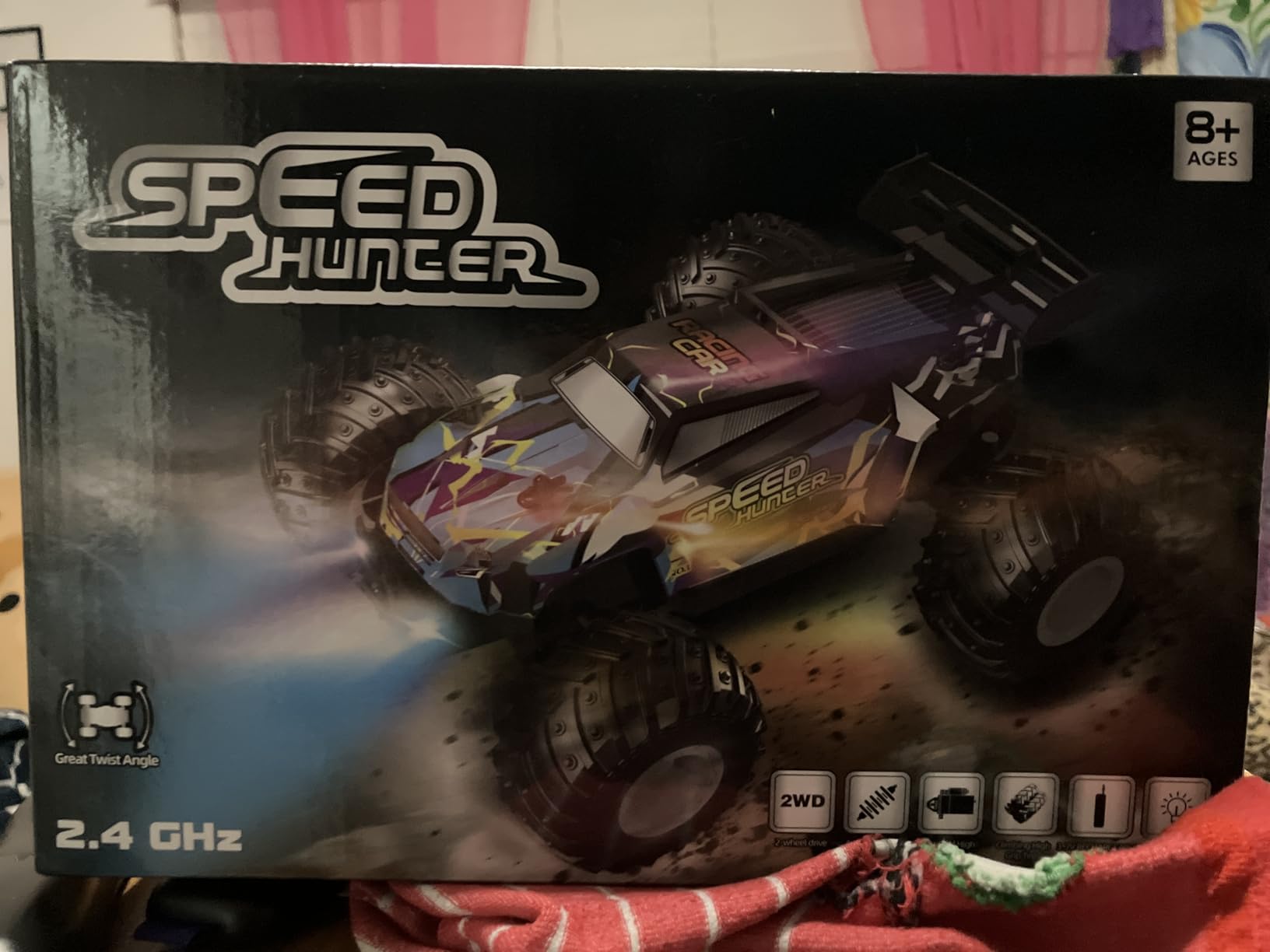 All Terrain Remote Control Car for Boy with LED Lights 2 Batteries 20 KM/H | 2.4GHz 1:18 Rc Car, 2 Motors, Monster Truck Toys, Sturdy Remote Control Truck for Boy and Girls Christmas, Beginner customer photo 1