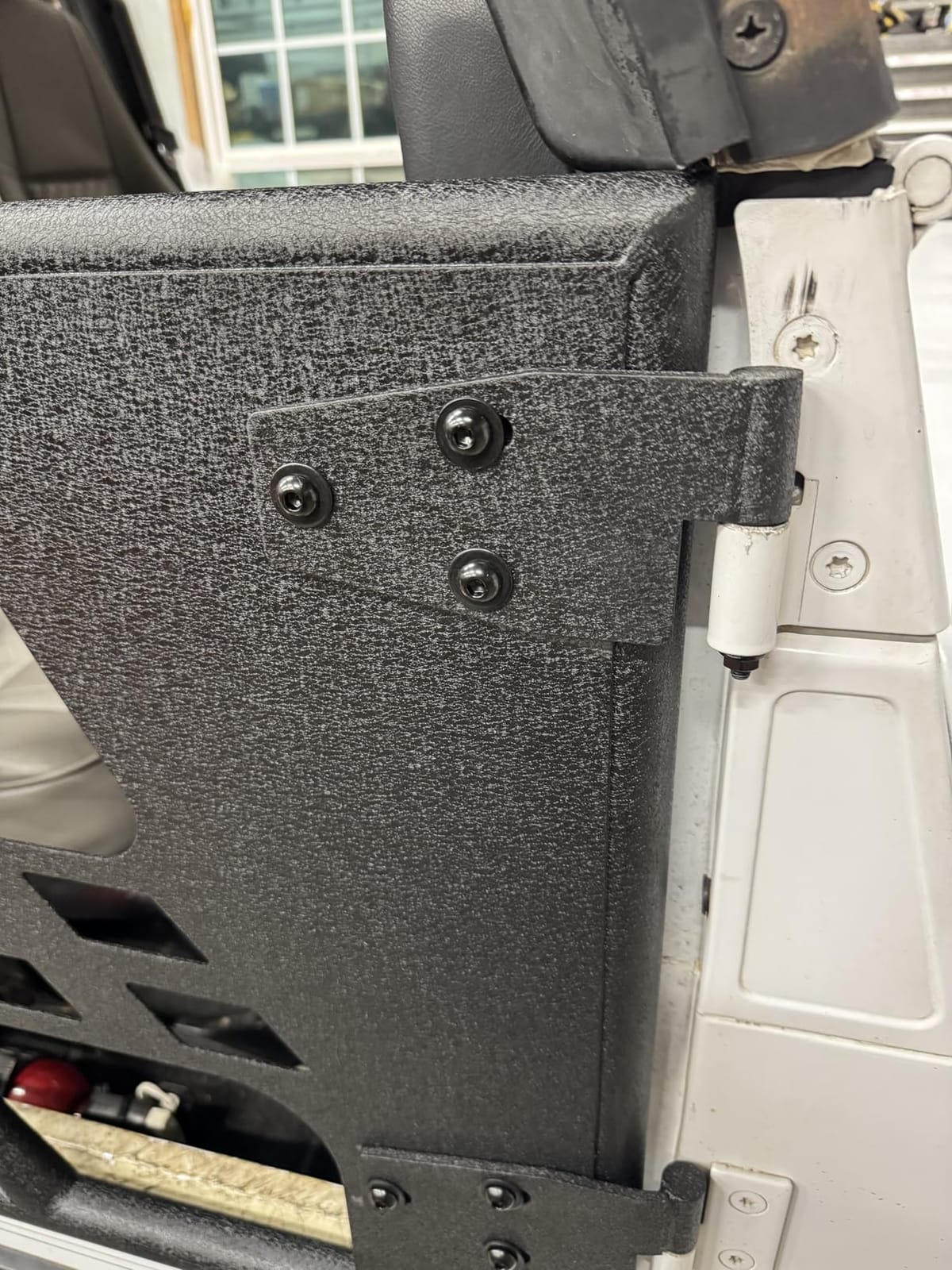 Hooke Road CJ7 YJ Tube Half Doors for 1976-1995 Jeep CJ-7 & Wrangler YJ, Heavy-duty Steel Offroad Tubular Trail Door Guards - 2PCS customer photo 1