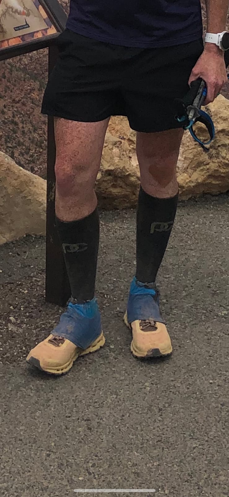 Kahtoola INSTAgaiter Low Gaiters for Hiking, Trail Running, Mountaineering, Hunting, Rocky Terrain, Mud, Snow & Ice customer photo 2