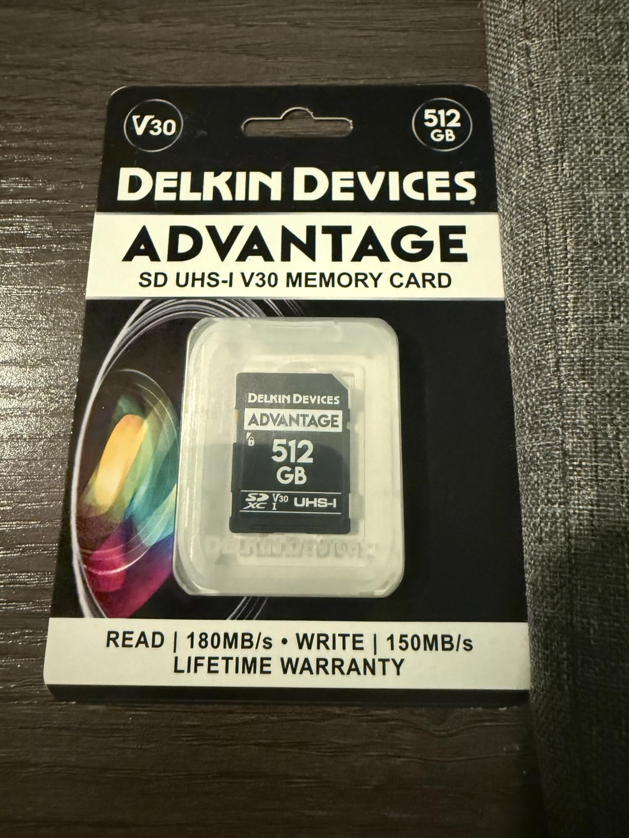 Delkin Devices 128GB Advantage SDXC Memory Card UHS-I - Up to 100MB/s Write, 180MB/s Read, Memory Cards for Cameras with C10, U3, V30, 4K UHD, Full Size SD Card customer photo 1