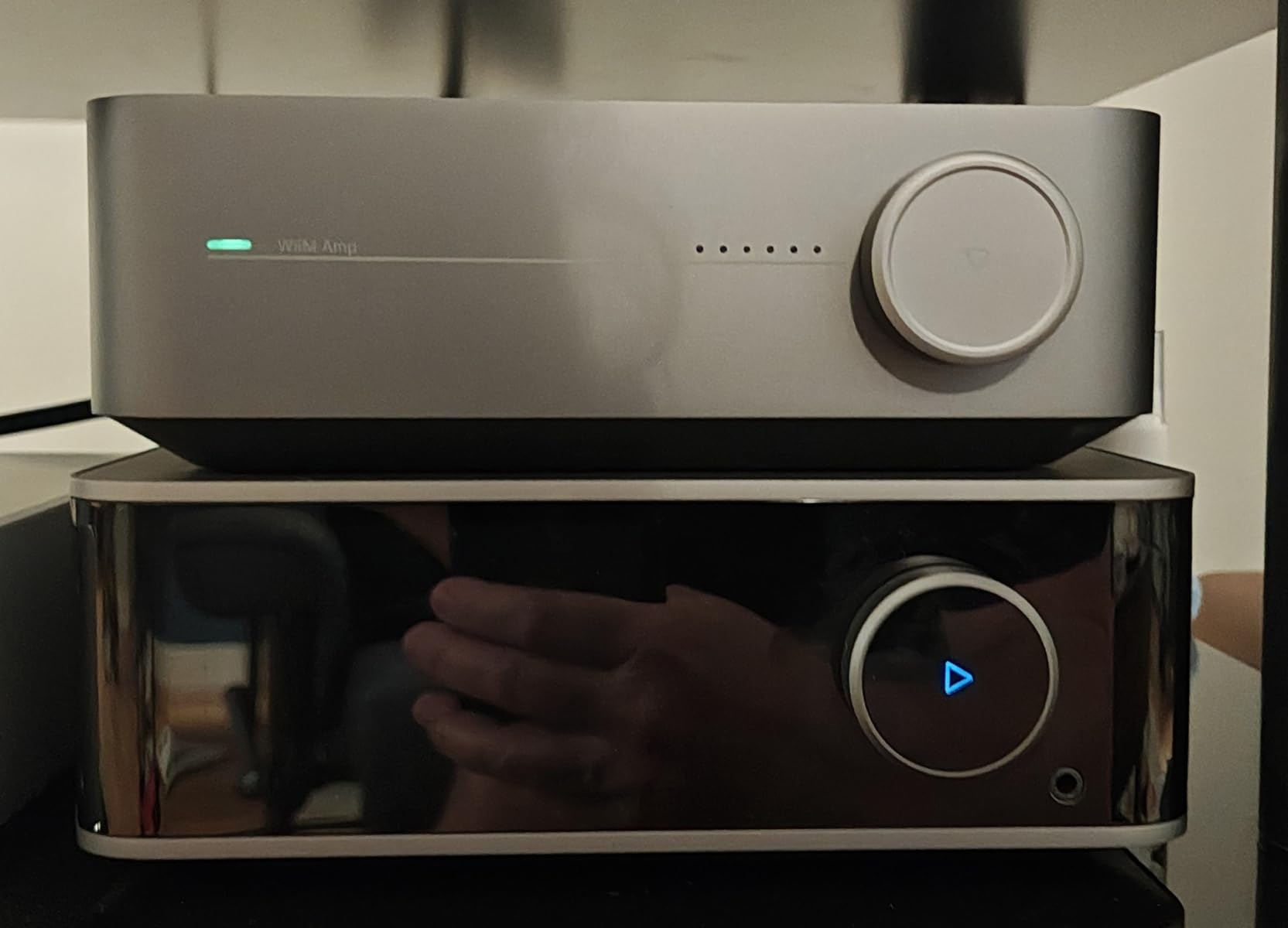 WiiM Amp Pro Streaming Amplifier for TV, Music & Passive Speakers customer photo 1