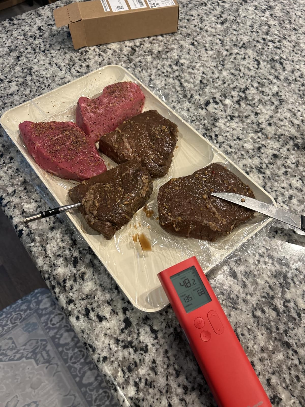 ThermoMaven Sub-1G Smart Wireless Meat Thermometer with Standalone Base | 10X Enhanced Signal and Stability, ±0.5℉ Certified Accuracy, WiFi Unlimited Range for BBQ, Oven, Smoker, Grill customer photo 2