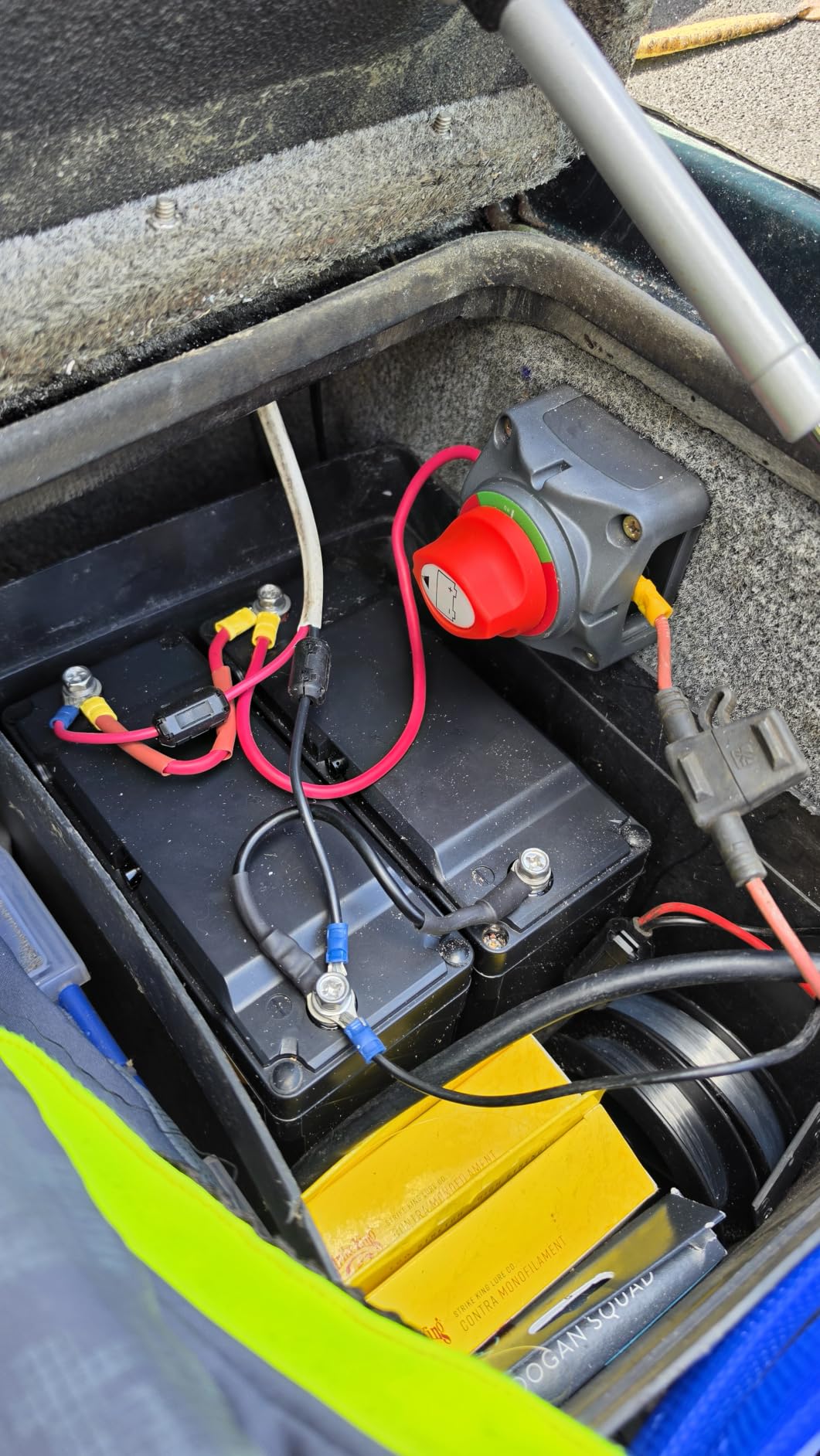 GOLDENMATE 12V 20Ah Lithium LiFePO4 Battery(2 Packs), IP67 Waterproof customer photo 1