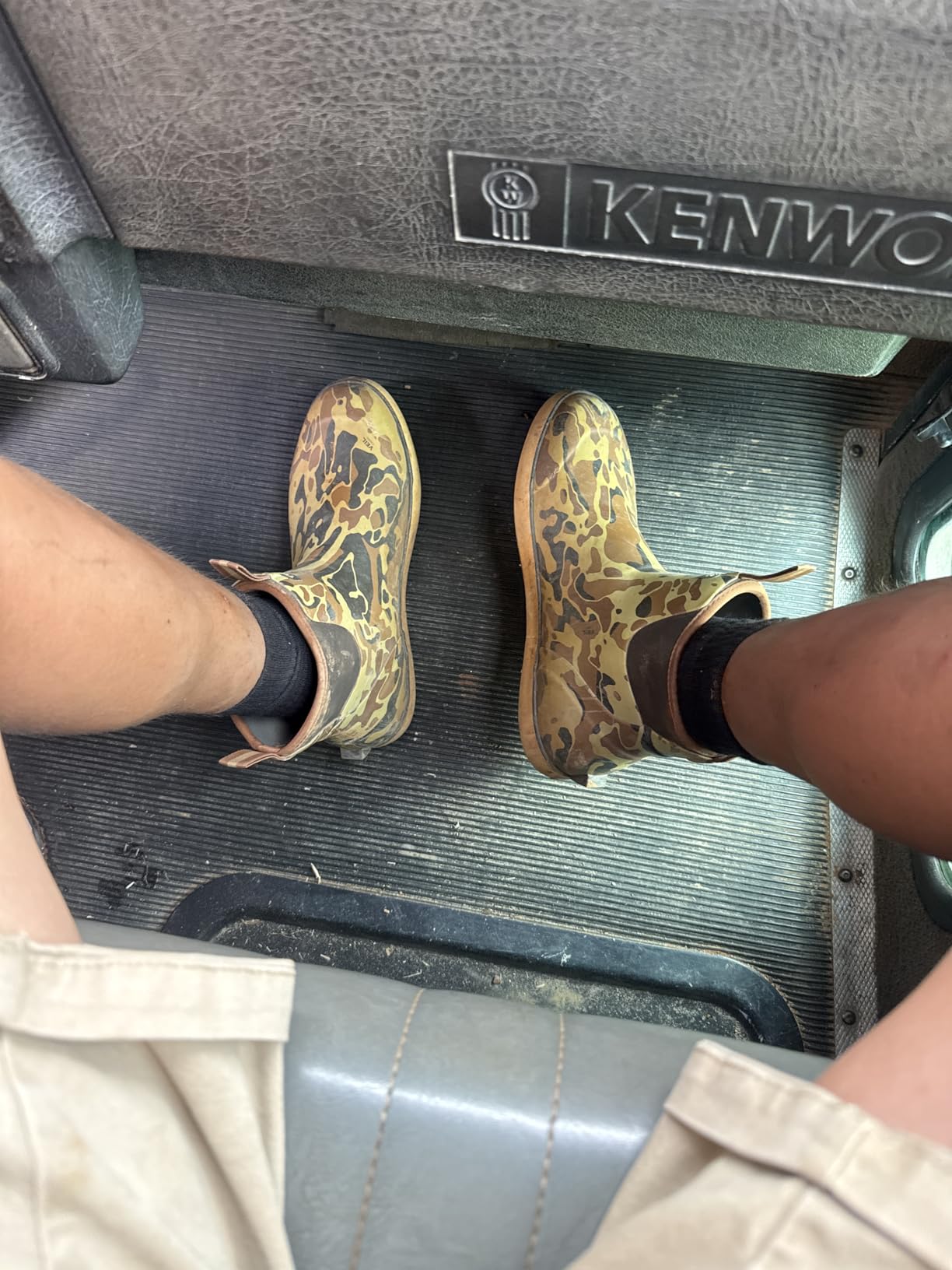 TIDEWE Deck Boots for Men, Waterproof Fishing Boots customer photo 2