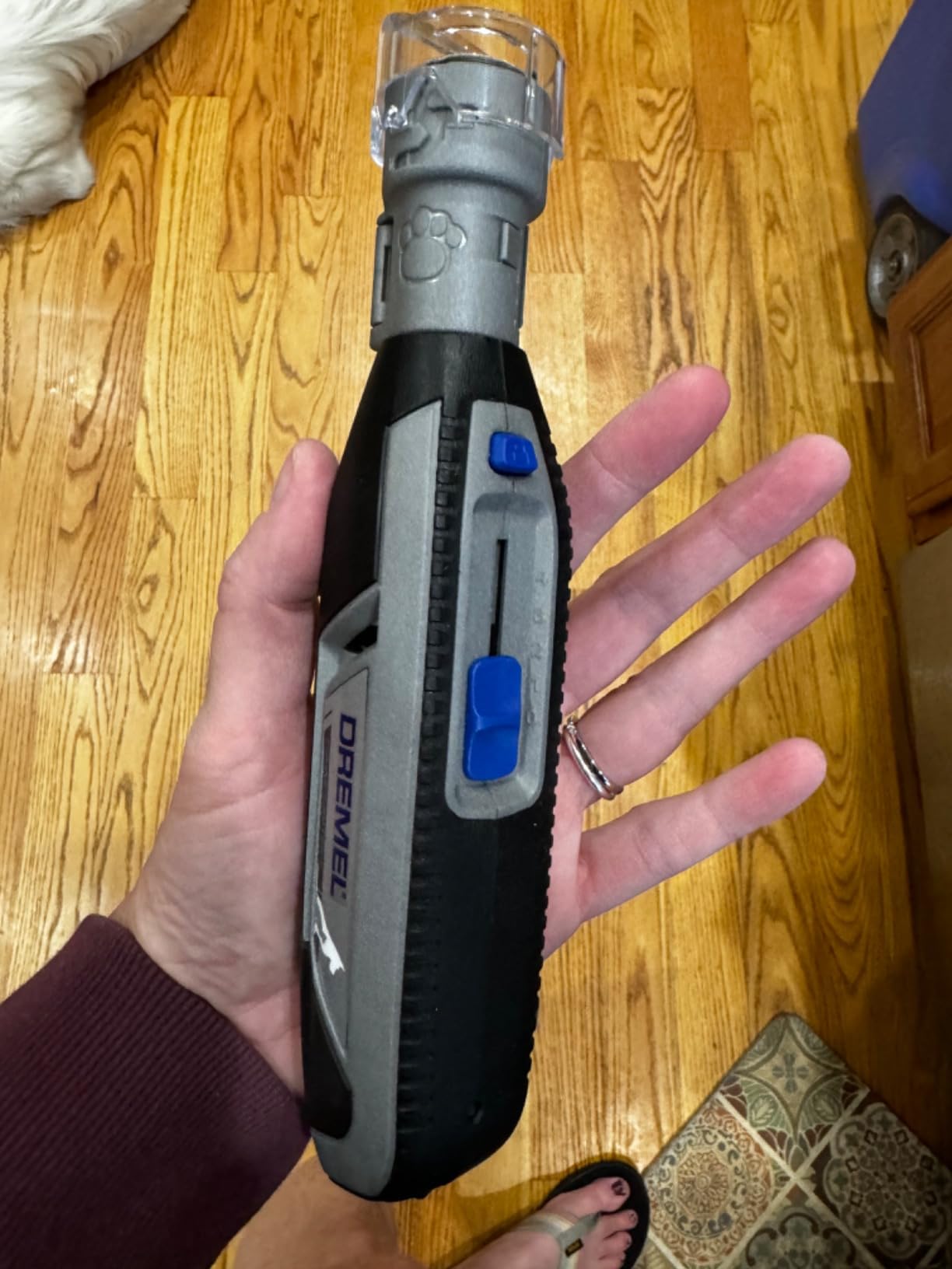 Dremel PawControl 7760-PET Dog Nail Grinder and Trimmer, Pet Grooming Kit | Cordless & Rechargeable Pet Grooming Tool Kit, Safe for Dogs, Cats, and Small Animals, Cat/Dog Nail Trimmer customer photo 1