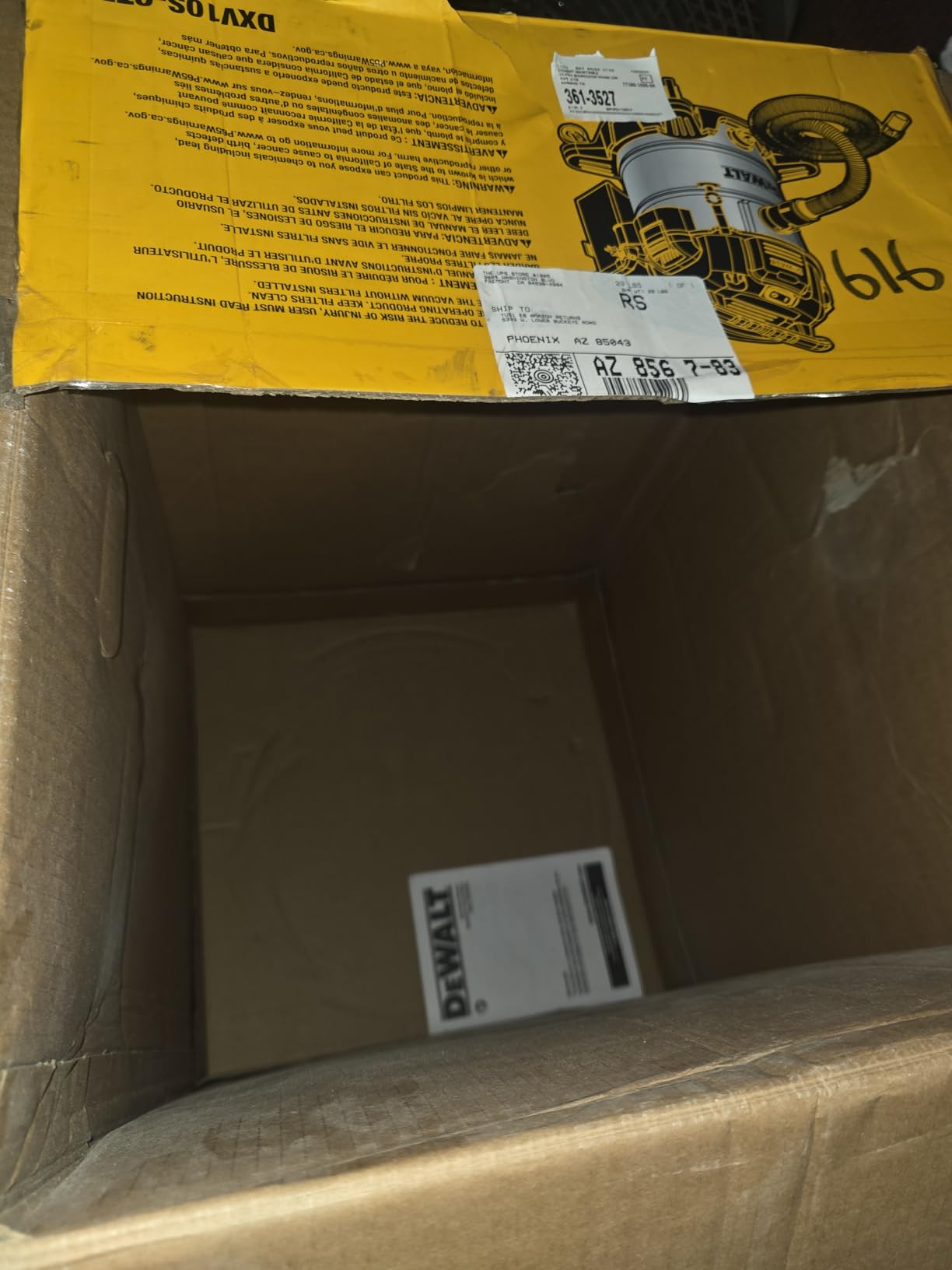 DEWALT 10 Gal Stealthsonic Shop Vacuum Wet and Dry, 5 Peak HP Heavy-Duty Stainless Steel customer photo 2