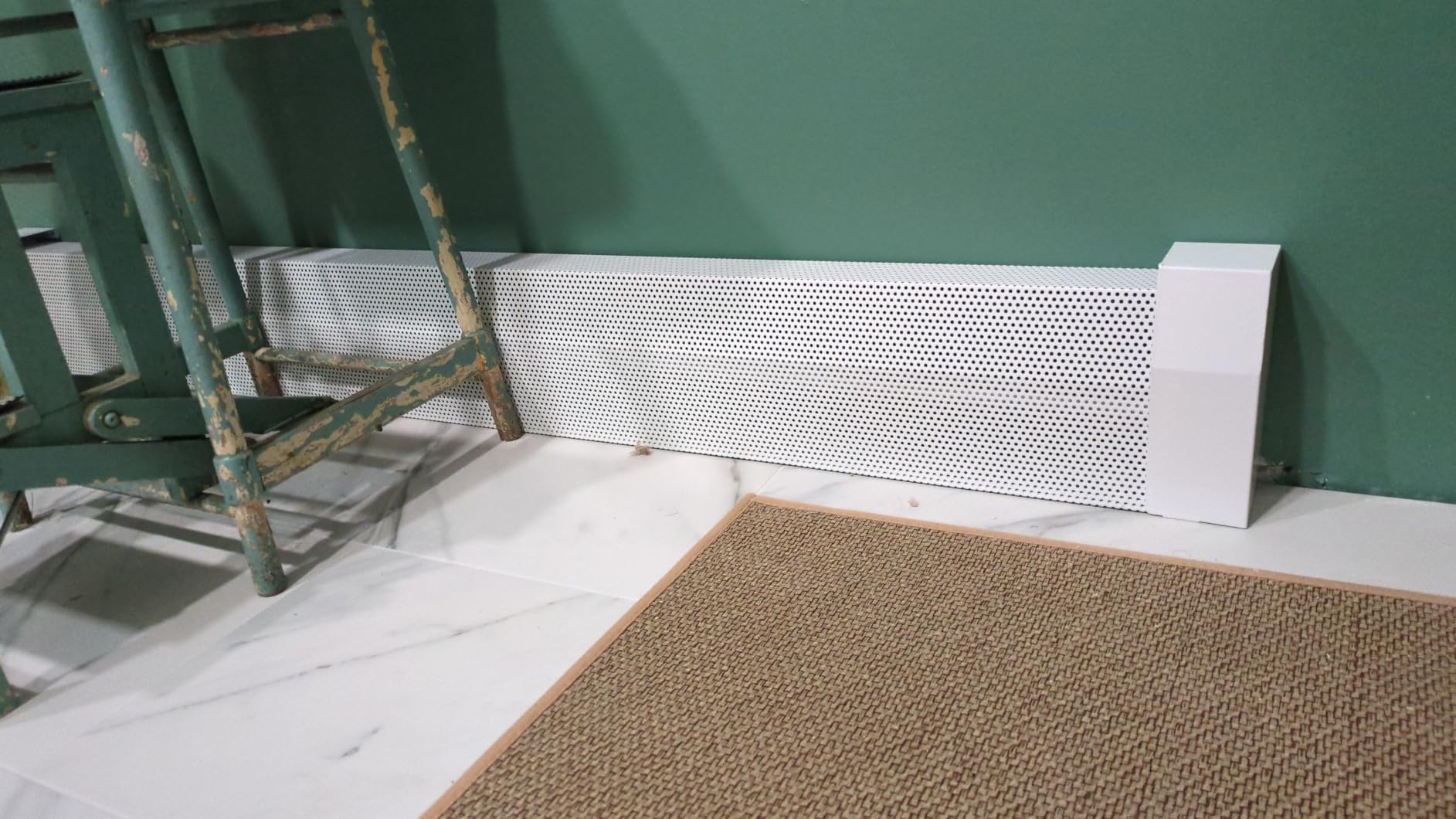 5 FT Baseboard Heater Cover with Left and Right Endcaps customer photo 2