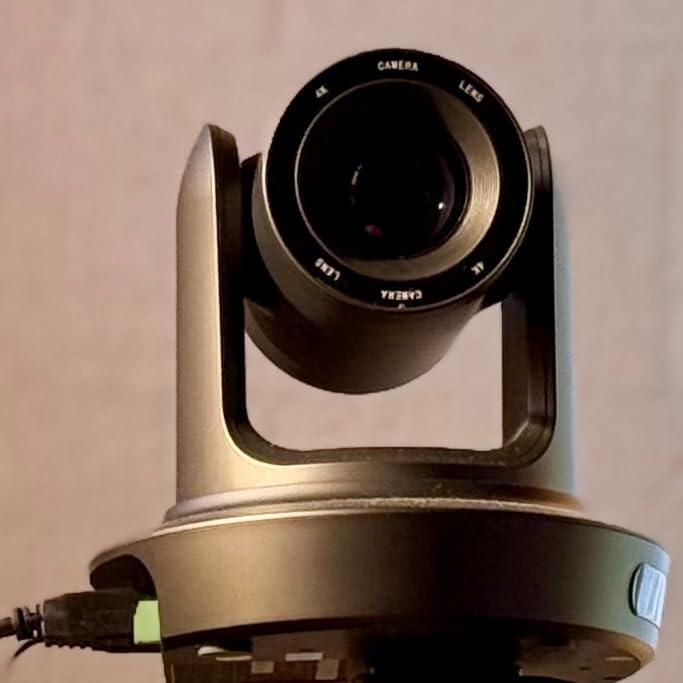 PTZ Camera 4K UHD with 20X Optical Zoom, Video Conference Room Camera, Live Streaming for Church Worship, USB HDMI IP POE Work with Vmix, Zoom, OBS, YouTube, Facebook Livestream customer photo 2