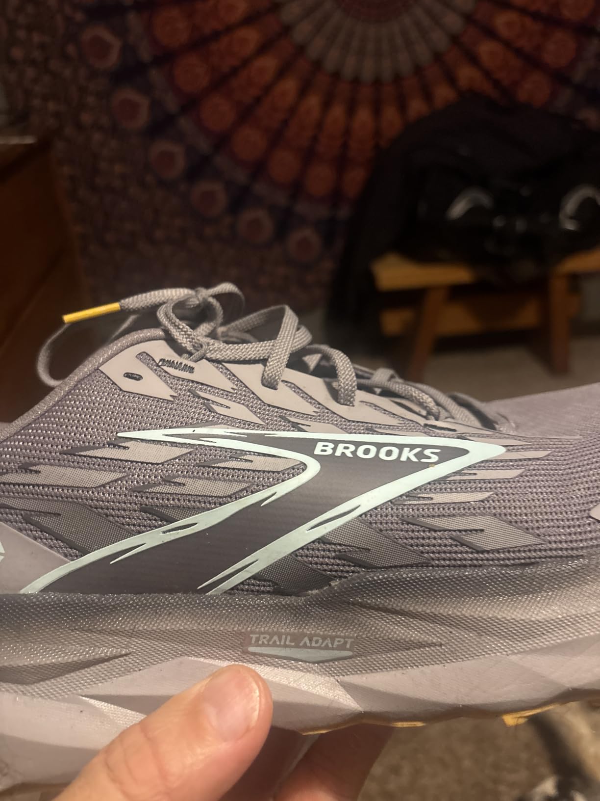 Brooks Men’s Cascadia 19 Mountain Trail Running Shoe customer photo 1
