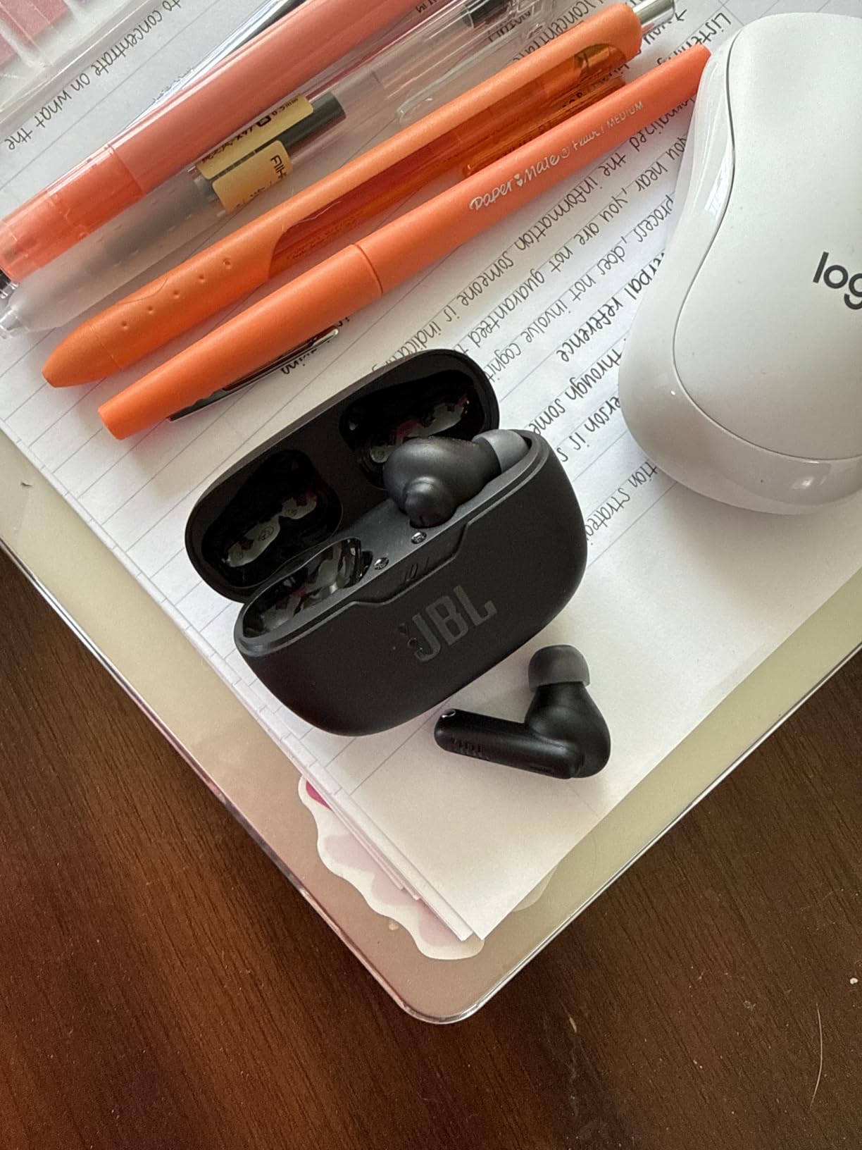 JBL Vibe Beam 2 - Noise Cancelling Earbuds - Black | JBL Pure Bass sound, Active Noise Cancelling with Smart Ambient, 4 mics for crisp, clear calls, Water and dust resistant customer photo 2