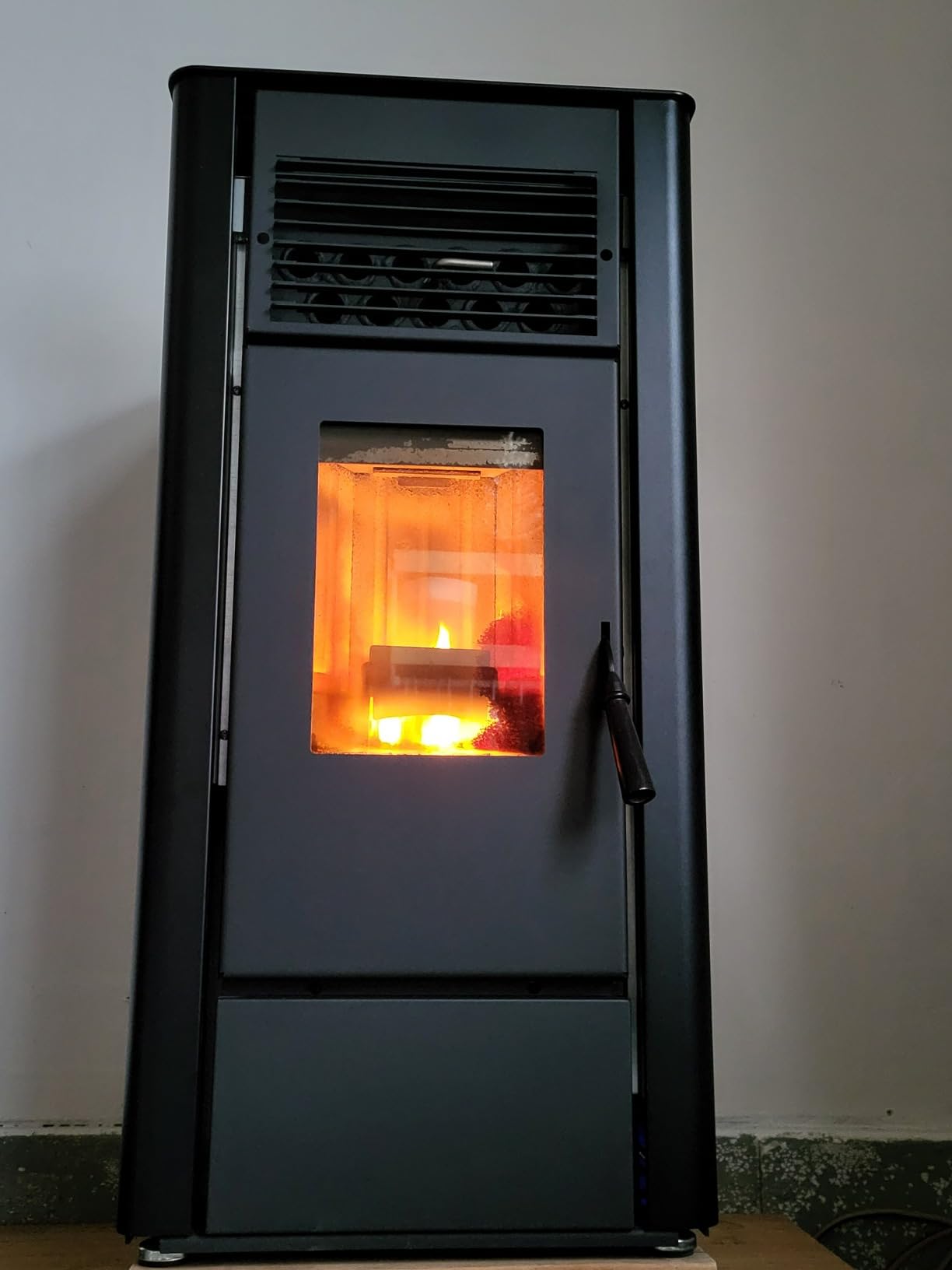 Freedom Stove PS21 Pellet Stove – Black Vintage | 24V Battery-Ready Backup, Stacked Heat Exchange Tubes, Touch/Remote/WiFi Control, 5-Year Warranty, DIY-Friendly Design customer photo 2