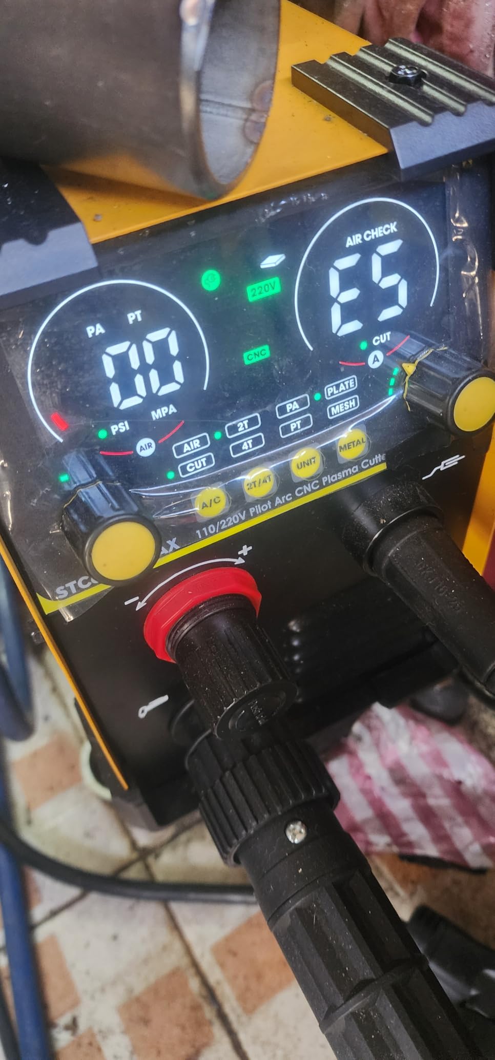 SILATU Plasma Cutter, 65A Non-Touch Pilot Arc, 110V/220V, 4/5'' Max Cut customer photo 1