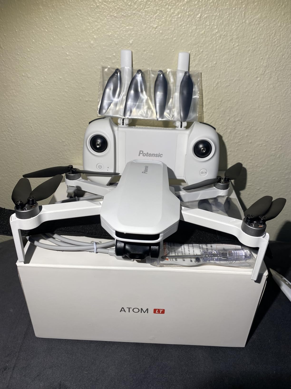 Potensic ATOM LT GPS Drone Under 249g, 2 Batteries 80 Mins, EIS 2.5K Camera, 4KM FPV Transmission, Brushless Motor, Auto Return, SurgeFly, Entry Level Foldable Drone for Adults Beginner, Expansion Kit customer photo 1