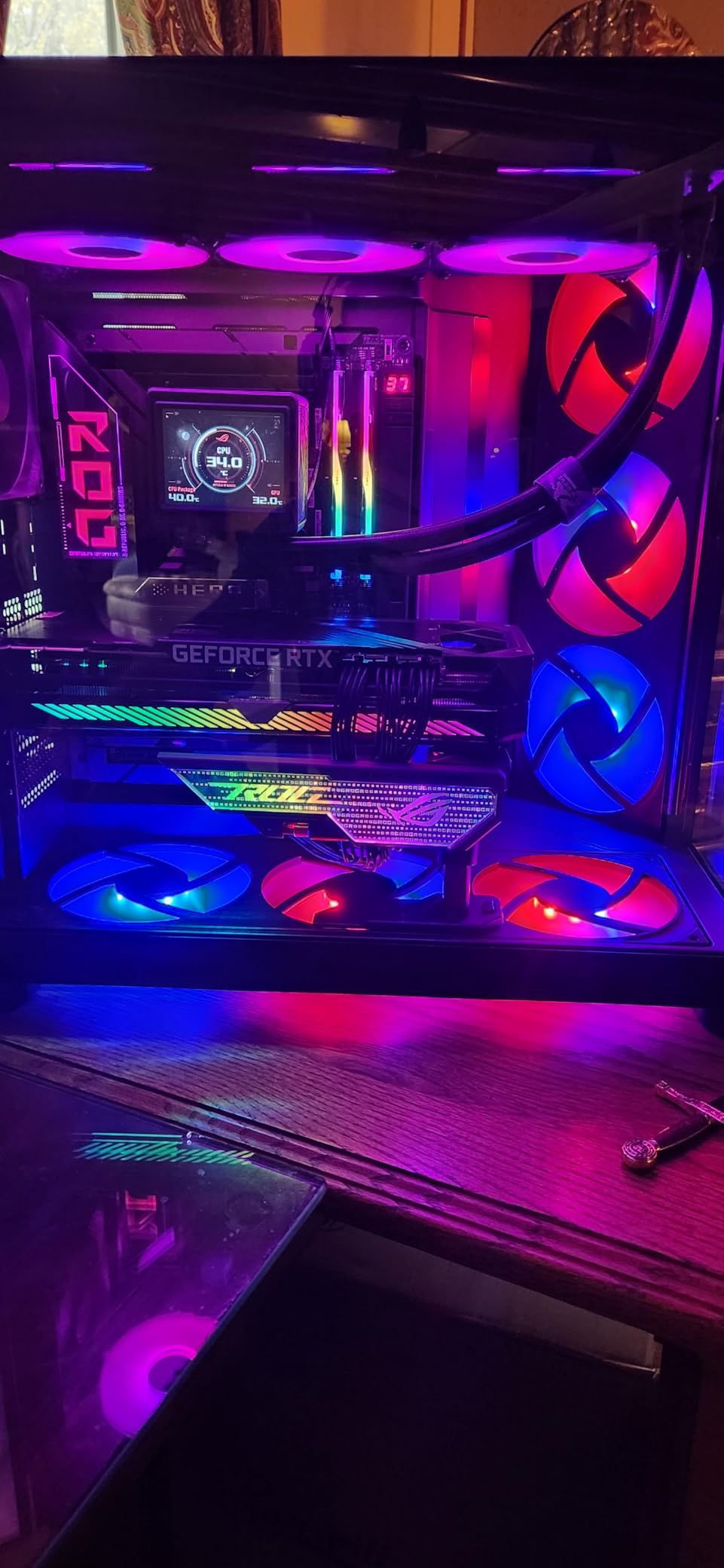 ASUS ROG Ryujin III ARGB Extreme 360mm AMD/Intel Gaming Liquid CPU Cooler customer photo 1