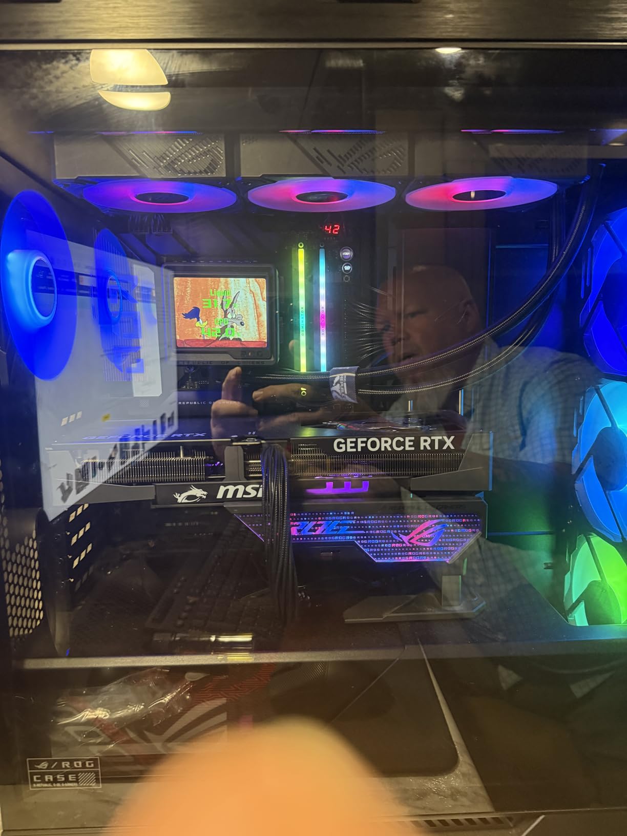 ASUS ROG Ryujin III ARGB Extreme 360mm AMD/Intel Gaming Liquid CPU Cooler customer photo 2