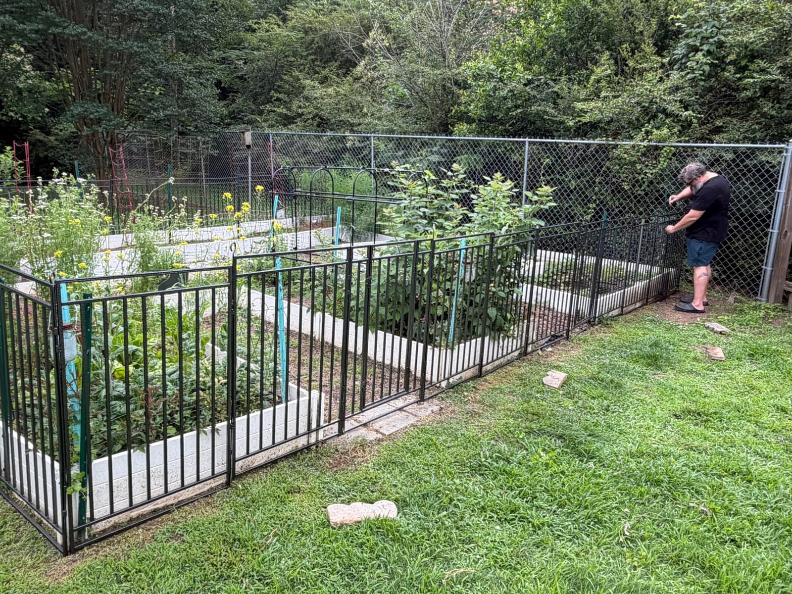Thickened Outdoor Dog Fence, 40