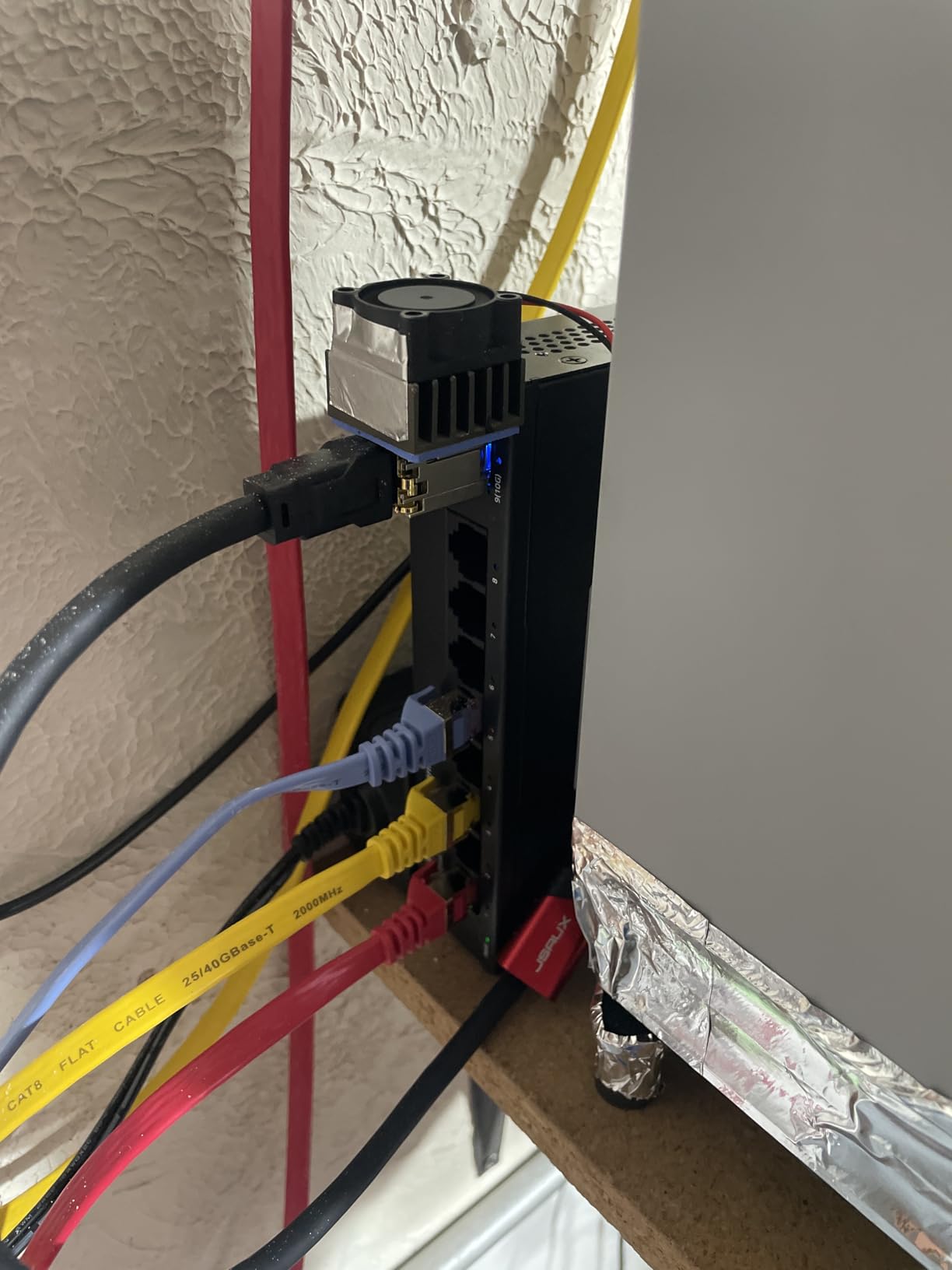 6-Port 2.5Gb Managed Switch with 10G SFP+ Uplinks for Home Lab customer photo 2