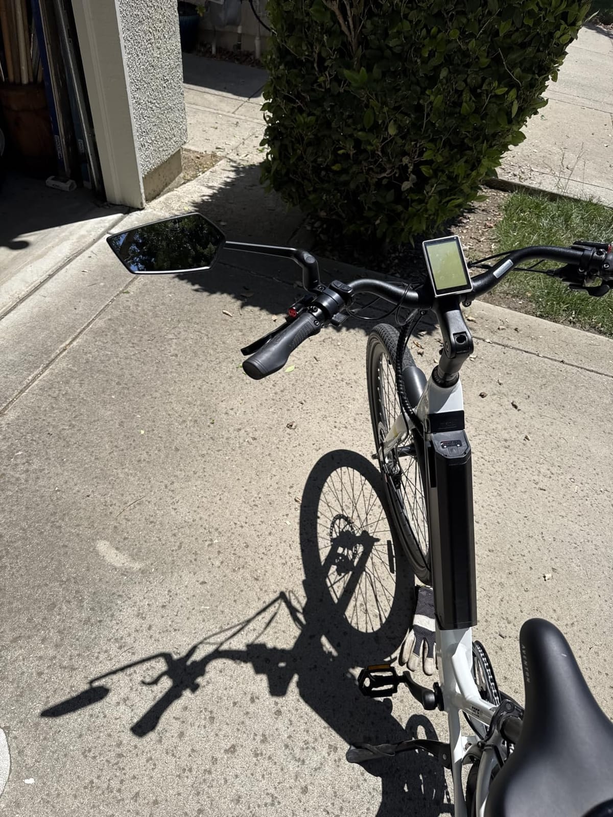RBRL Bike Mirror, 3D Adjustable Arm for Extended Reach, Aluminum Alloy Anti-shake Bicycle Rearview Mirrors, 360° Panoramic Rearview, Wide Angle Shatterproof & Foldable E-bike Mirror (left+right) customer photo 2