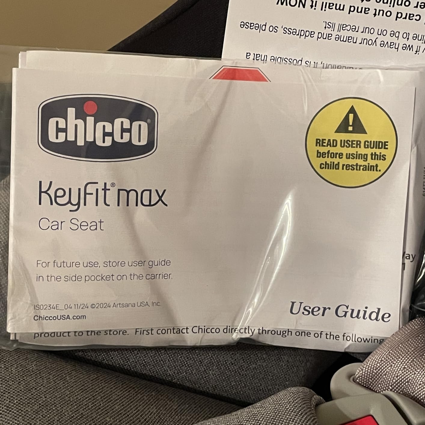 Chicco KeyFit Max Zip ClearTex Rear-Facing Infant Car Seat with Base customer photo 1