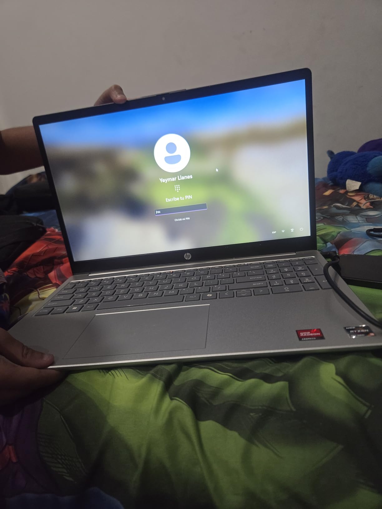 HP 15.6 inch Laptop, HD Touchscreen Display, AMD Ryzen 3 7320U, 8 GB RAM, 256 GB SSD, AMD Radeon Graphics, Windows 11 Home, Natural Silver, 15-fc0399nr customer photo 2