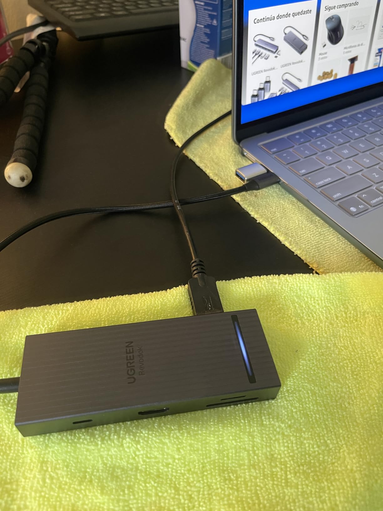UGREEN Revodok Pro USB C Hub for Laptop 8 in 1 MacBook 4K 60Hz HDMI customer photo 2