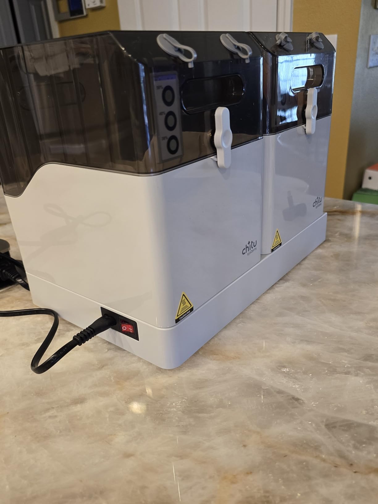 SUNLU E1 Filament Dryer 4 Spools, Auto-Humidity Hold, Independent Control with 2 Removable Chambers, Compatible with AMS Lite customer photo 1