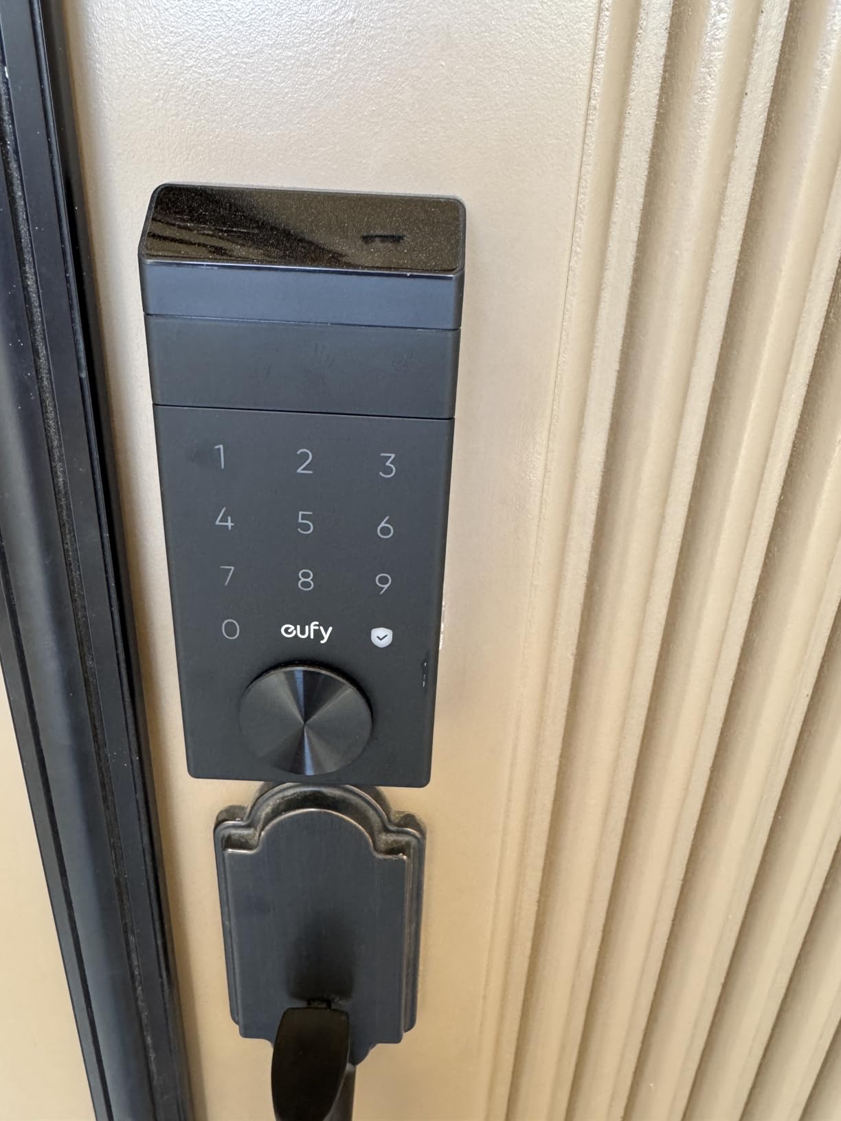 eufy Security Smart Lock FamiLock E34 with Palm Vein Recognition | ANSI/BHMA Grade 1, Auto Lock, IP65 Waterproof, Keyless Entry Door Lock for Front Door, Wi-Fi Keypad Deadbolt, No Monthly Fee customer photo 1