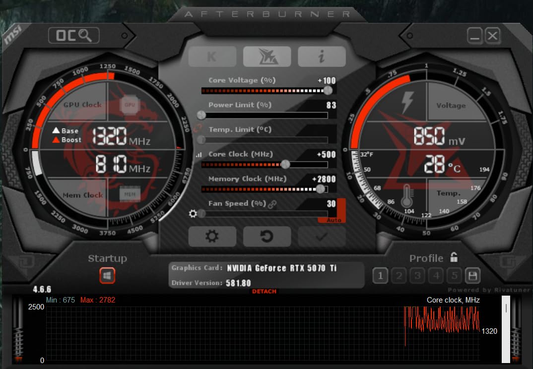 MSI GeForce RTX 5070 Ti 16G Shadow 3X OC — 16GB GDDR7 (28Gbps/256-bit), PCIe 5, Boost: 2482MHz, HDMI 2.1b, DisplayPort 2.1b customer photo 2