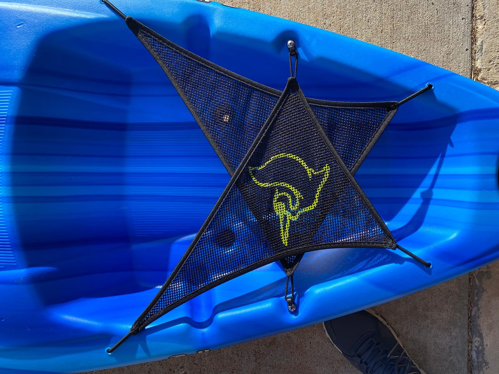 Pelican Argo 100X - Recreational Sit in Kayak - Lightweight Patented Ram-X™ Material - Ergoform™ Seating System - 10 ft customer photo 1