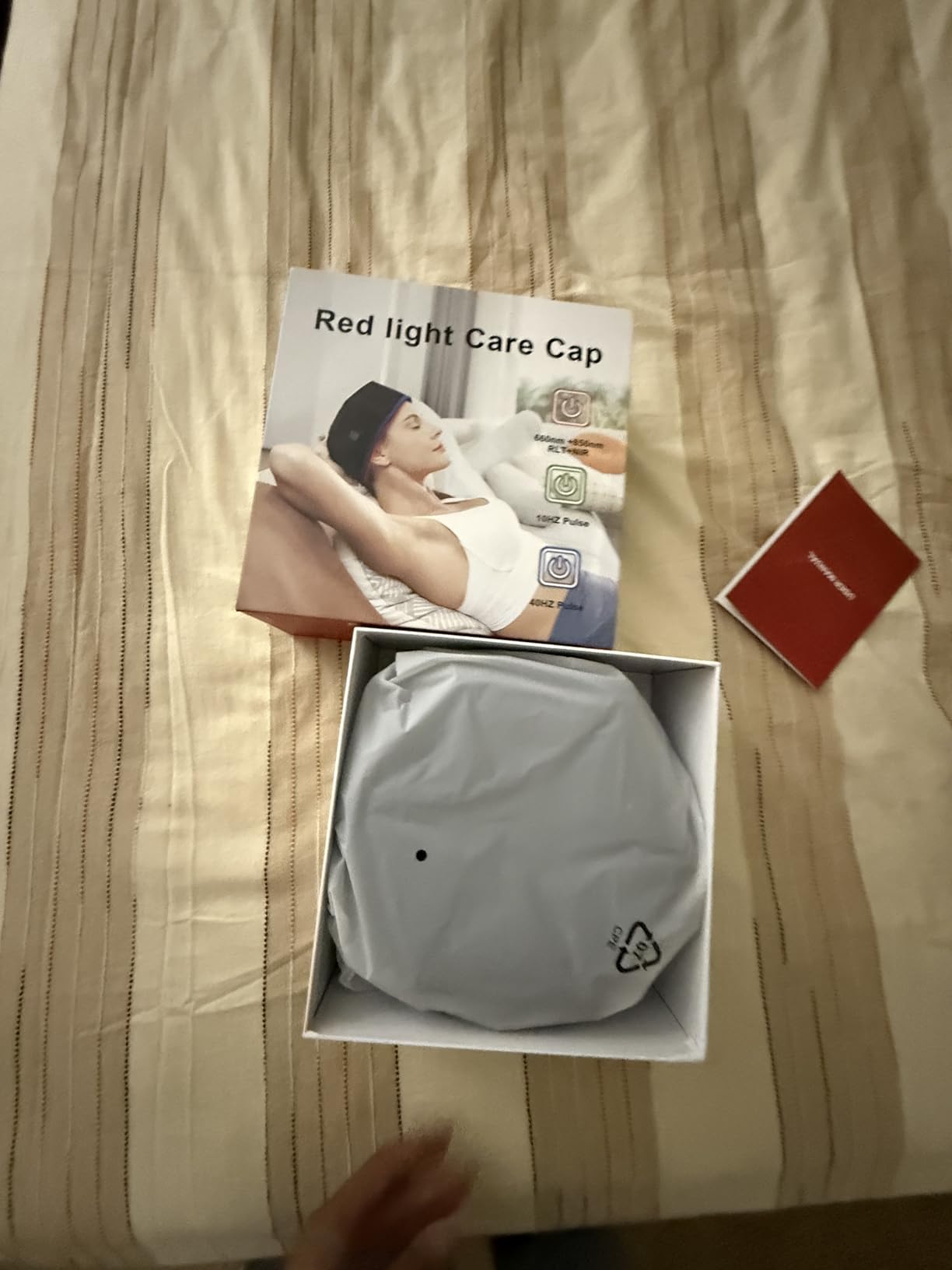 Laser Cap, FDA Cleared Red Light Therapy for Hair Growth customer photo 2
