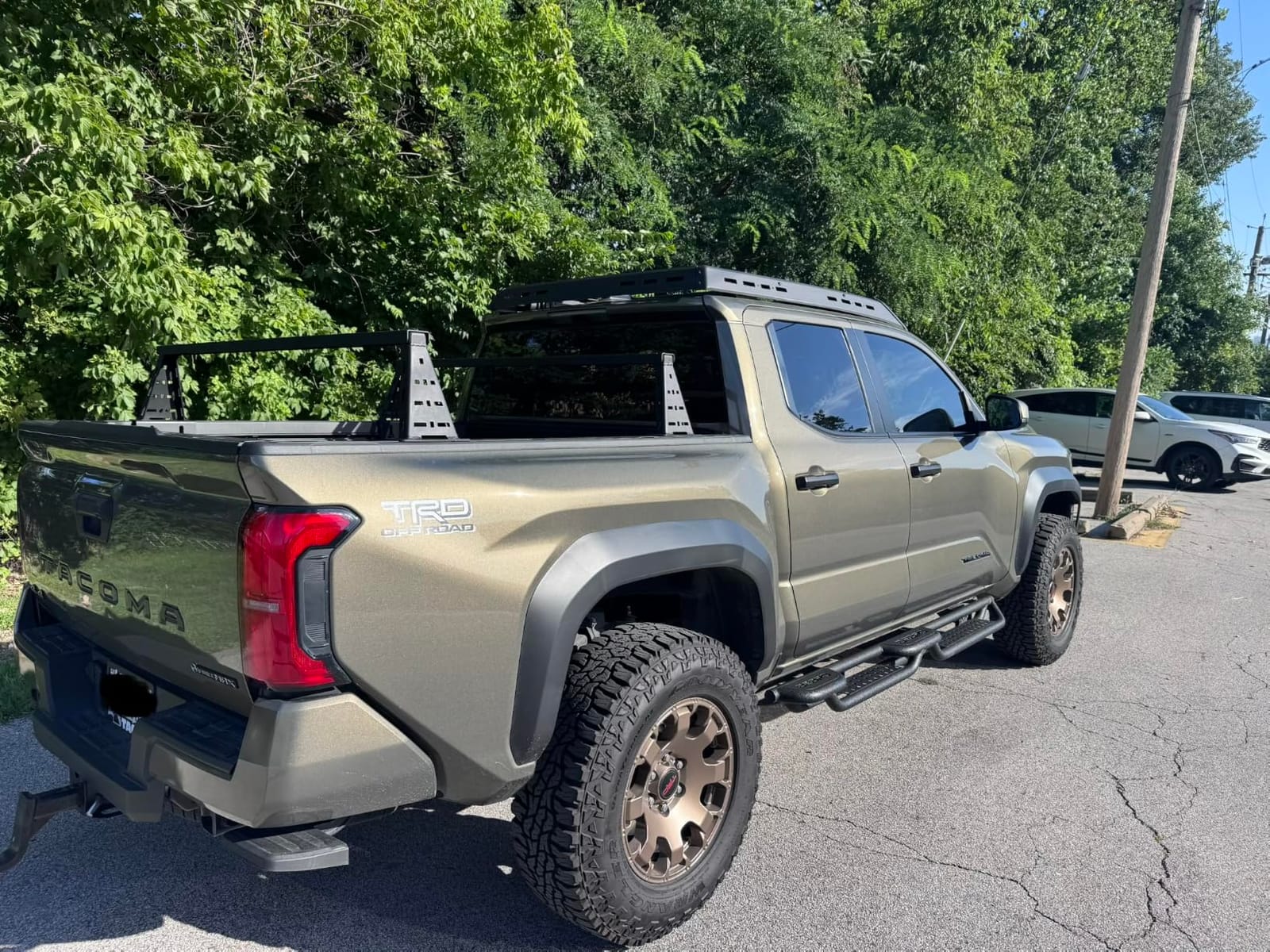 Overland Truck Bed Rack for Mid-Size Trucks Compatible with Tonneau Cover customer photo 1