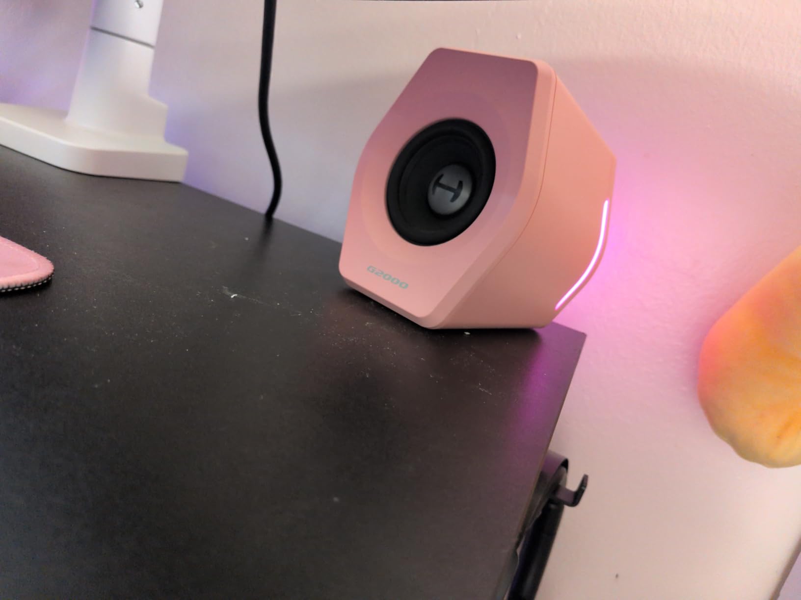 Edifier Hecate RGB Gaming Speakers, 32W Peak Power, Bluetooth, Black | Game/Movie/Music Modes, 12 RGB Lighting Effects, Compact Design for PC/PS4/Desktop, 2.75