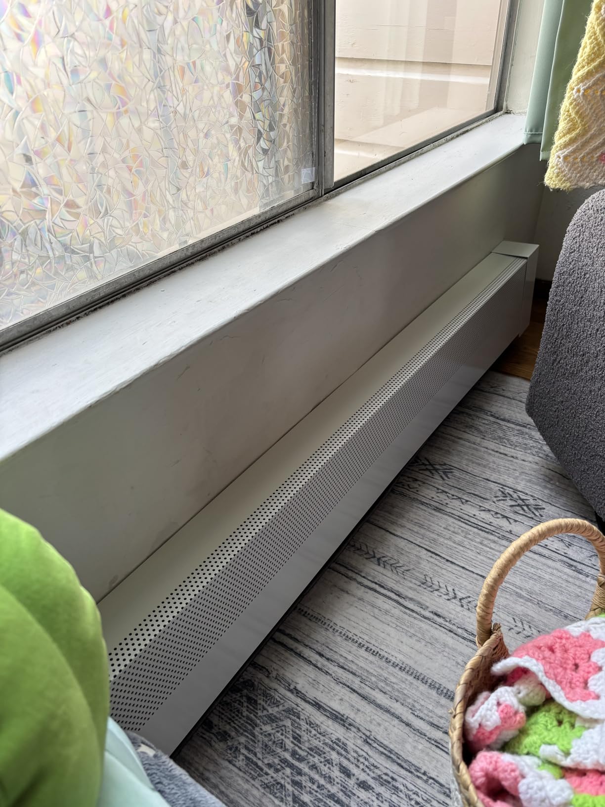 Redants 4 FT Baseboard Heater Covers with Left and Right Endcaps customer photo 2